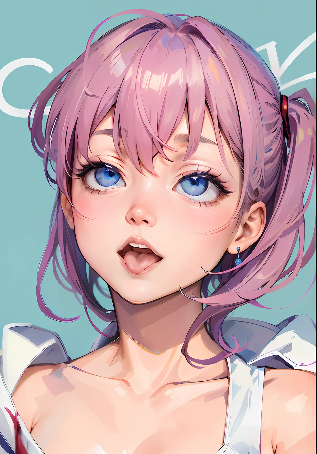 anime girl with pink hair and blue eyes with a pink bow, Detailed Digital Anime Art, kawaii realistic portrait, portrait of cute anime girl, detailed portrait of an anime girl, anime style portrait, Stunning anime face portrait, portrait anime girl, portrait of cute anime girl, anime girl portrait, beautiful anime portrait, anime portrait, anime style 4 k, portrait of cute anime girl