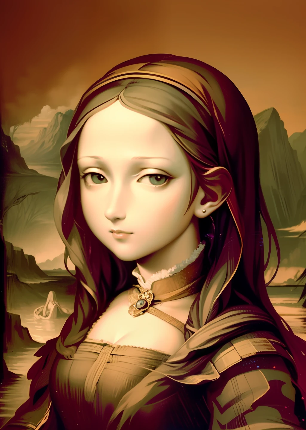 Monalisa na natureza