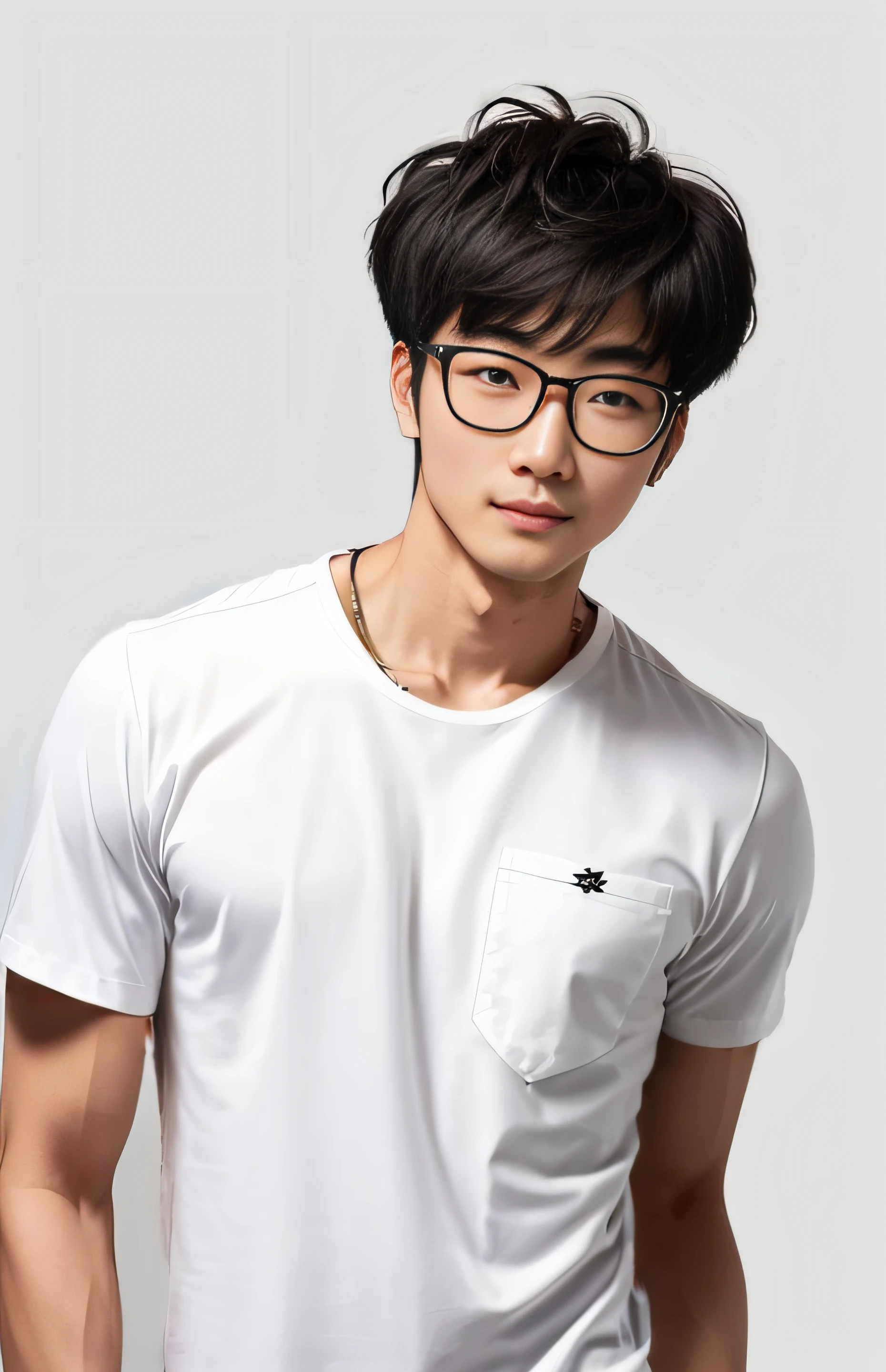 orange color shirt