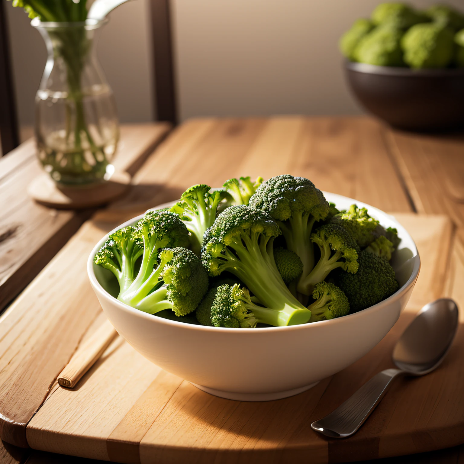 fresh、broccoli