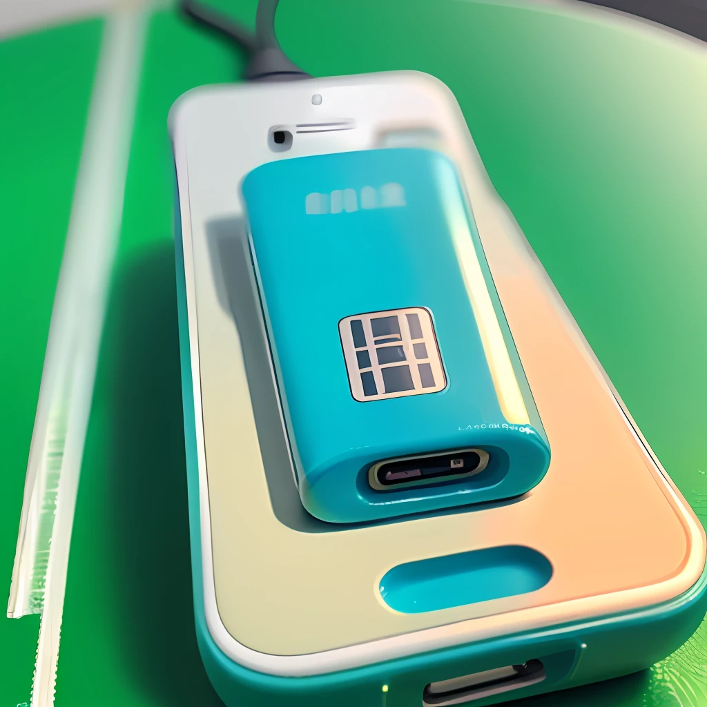 There is only one USB stick on the table,Do not appear on the USB flash drive, such as text symbols,A little decoration on the table,Give this USB stick a close-up,Overall bright style。