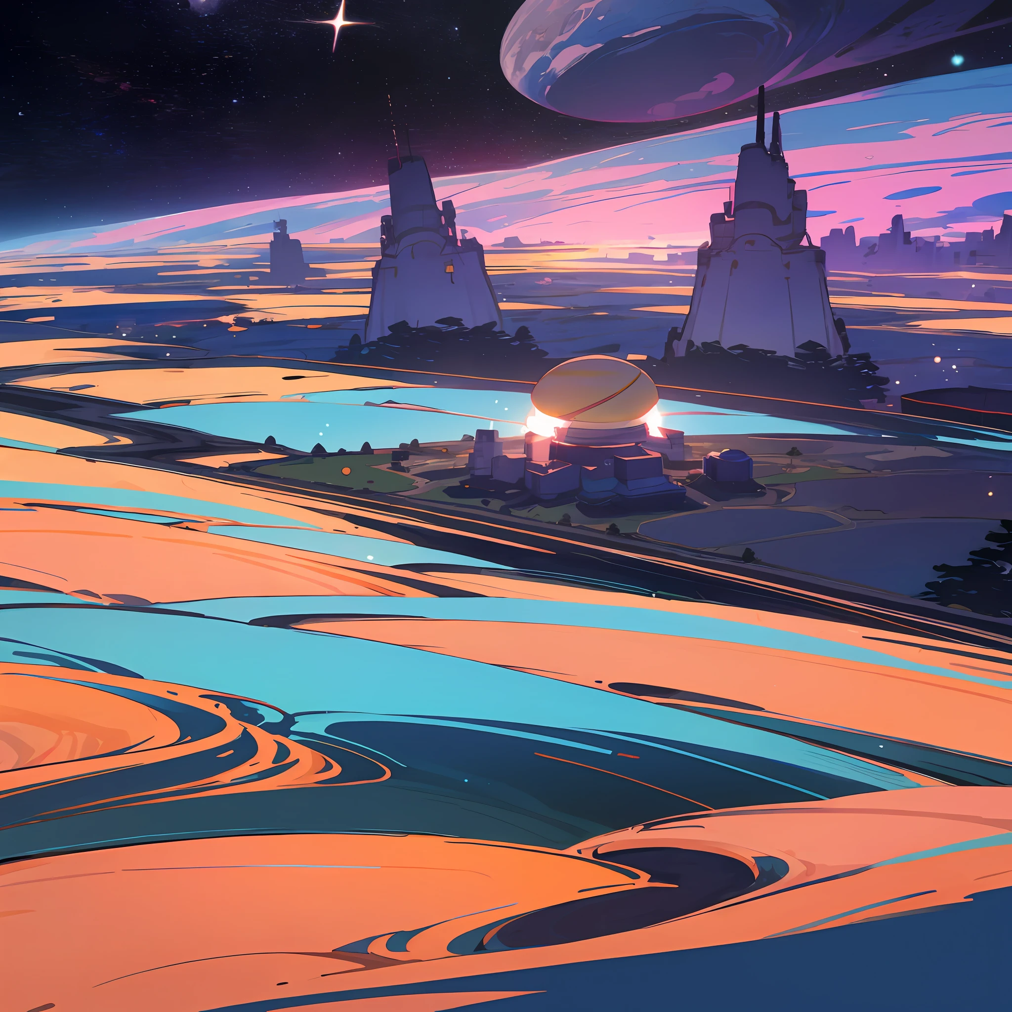 Fortnite、Landscape Design、outer space、Landscape only