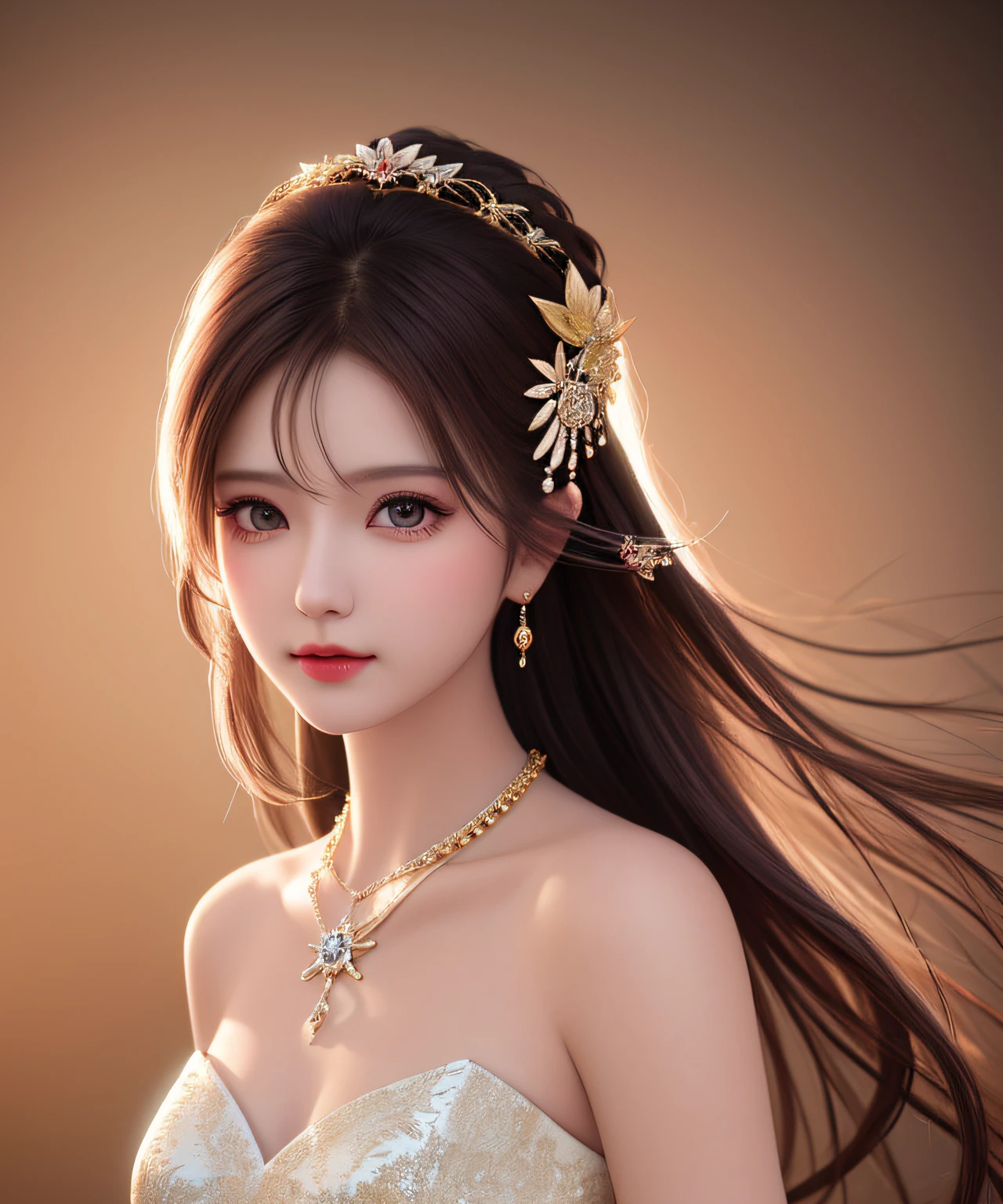 best qualiy，master-piece，high resolutions，1girl，Purple porcelain dress，hairornament，gargantilha，jewelries，beautifull face，Physically，Tindal Effect，lifelike，dark studio，edgelighting，Two-tone illumination，（High Detail Skins：1.2），8k uhd， dslr, softlighting, high qualit, Volumetric light, Candid camera, photot, high resolutions, 4k, 8k, Background bokeh,