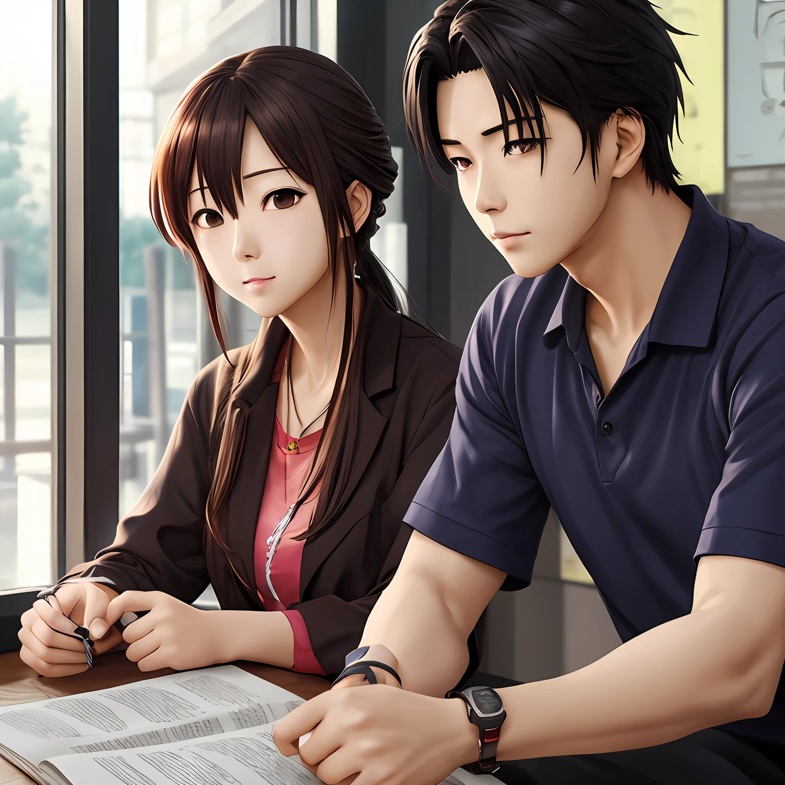 adolescent、man and woman、Anime Pictures、interview --auto