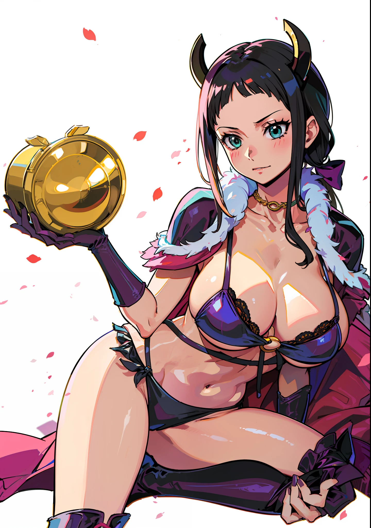 Nico Robin ((one piece)), (((obra prima))), (((melhor qualidade))), bonita