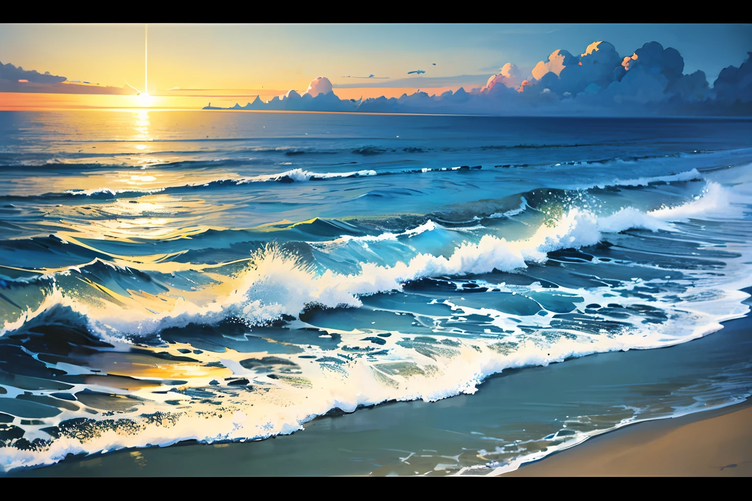WOW
PROMPT 1: glowwave seascape, beach, watercolor 50 --ar 3:2 --seed 550 --auto --s 2