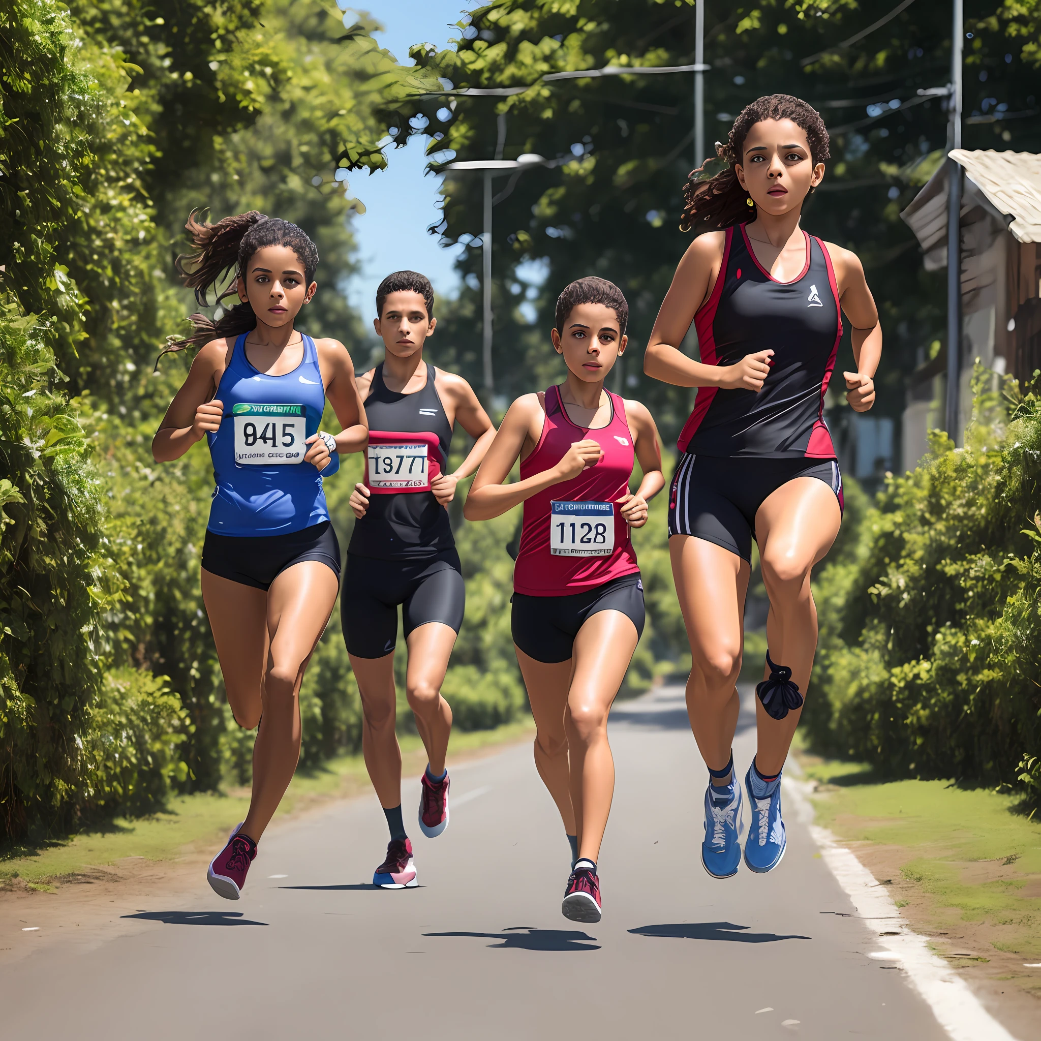 Uma menina orfa que corre perigo --auto