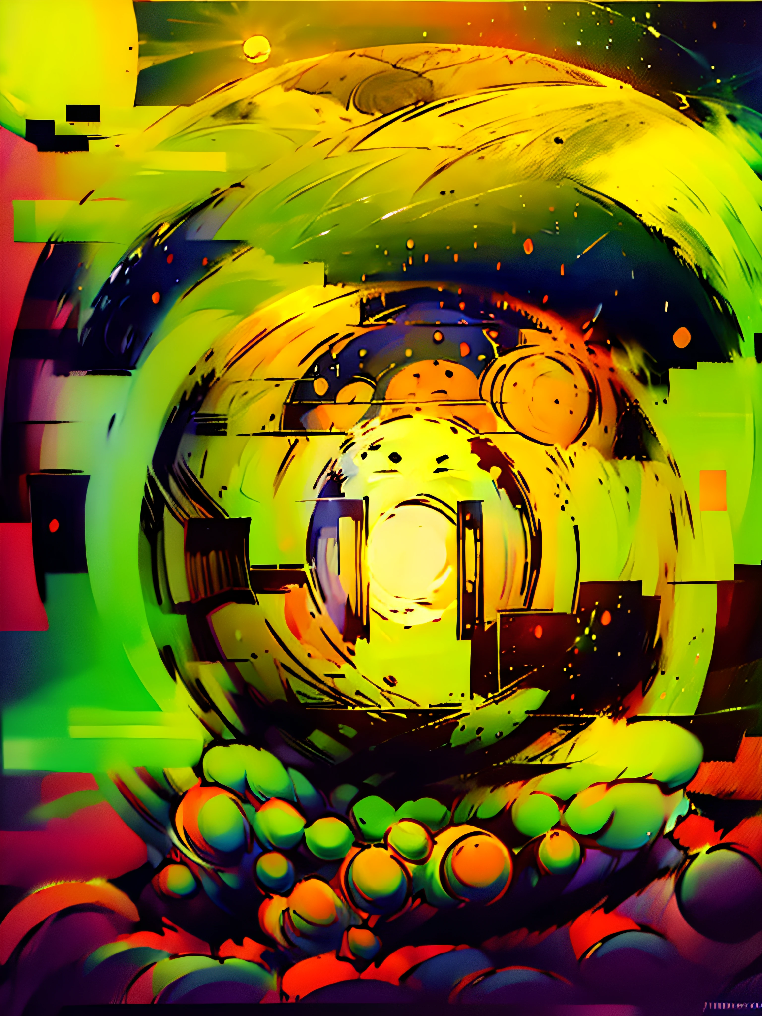 hello kitty,fauvism,Moon rabbit,Alien planet,Velvet
