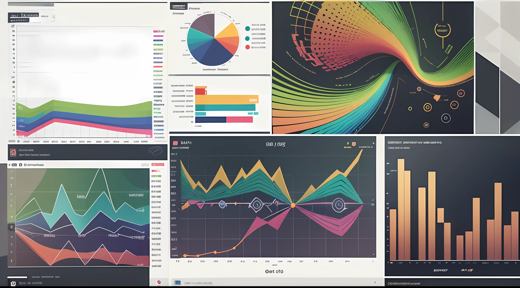 data visualization, creative --auto --s2
