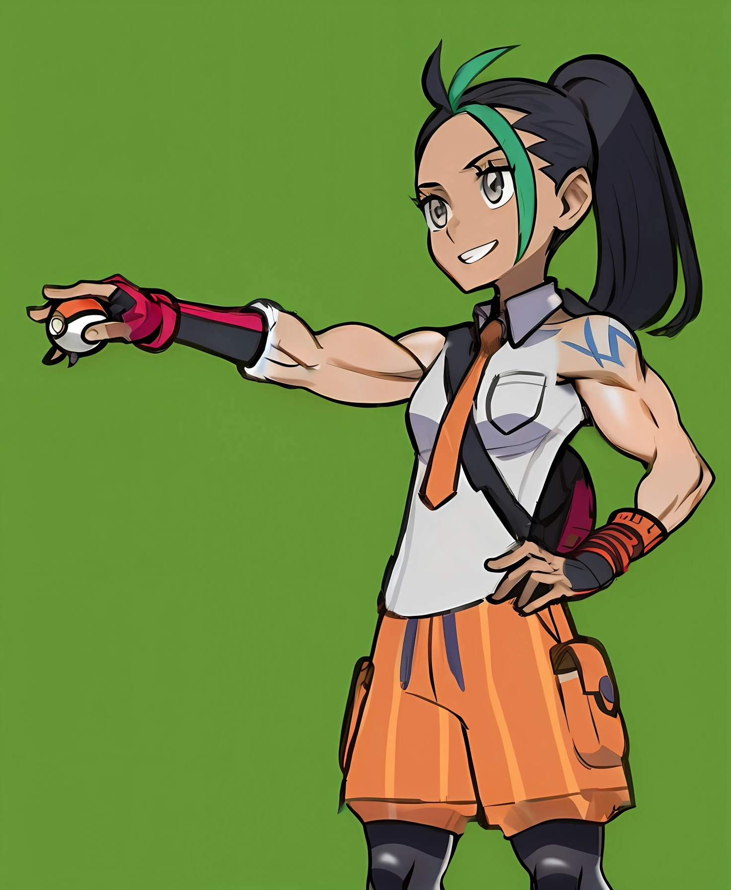 Swollen muscles