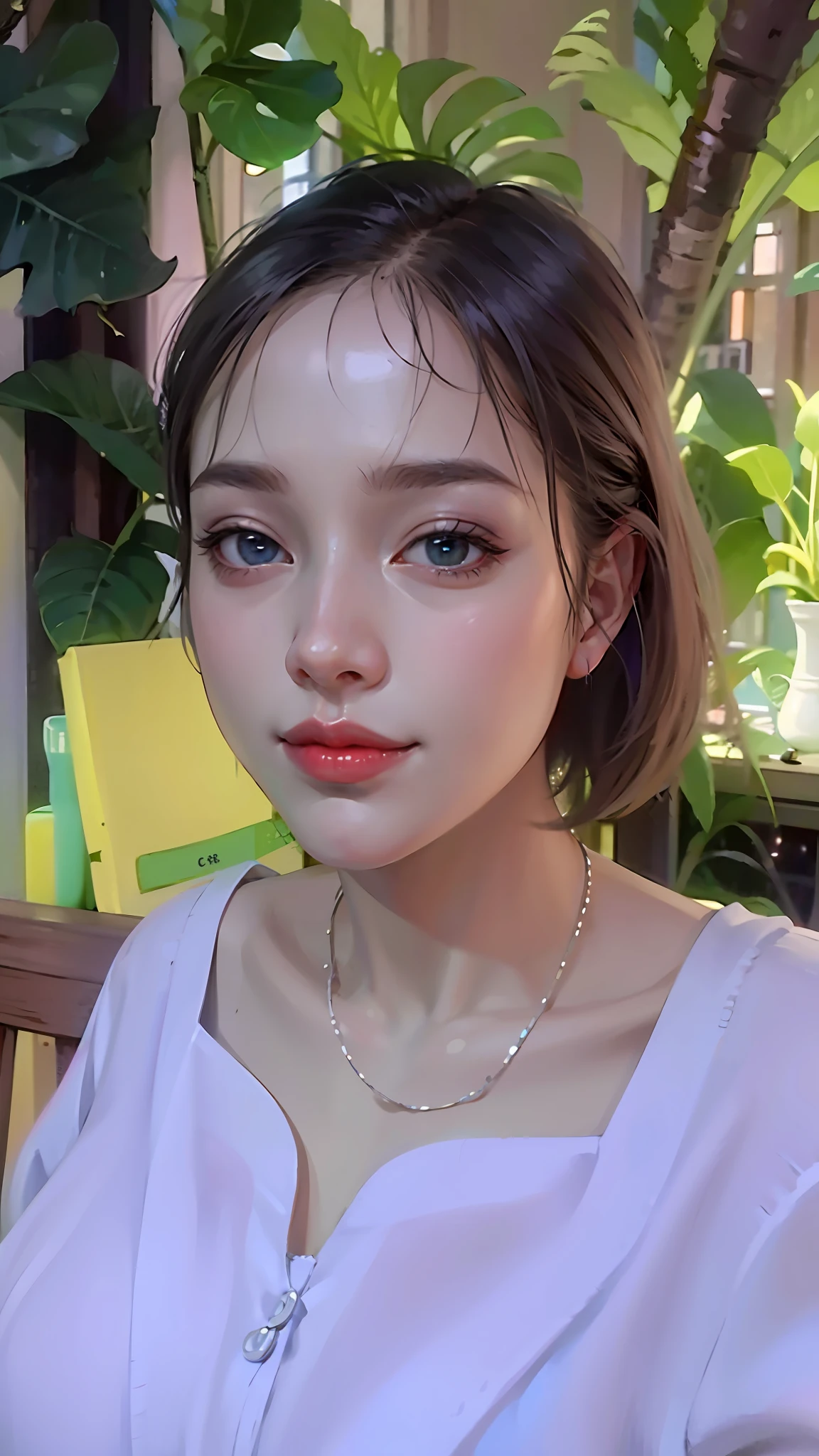 {{{masterpiece}}}, {realistic:1.2}, best quality, official art, extremely detailed CG unity 8k wallpaper, day, artbook, game_cg, {1girl}, NSFW, overexposed, milf, detailed bra, huge breasts, solo, short hair, seductive smile, blue eyes, {white pantyhose}, high heels, nurse cap, crossed_legs, eye_contact, {beautiful detailed gradient eyes}, red lips, illustration, highres, cinematic lighting, dramatic angle