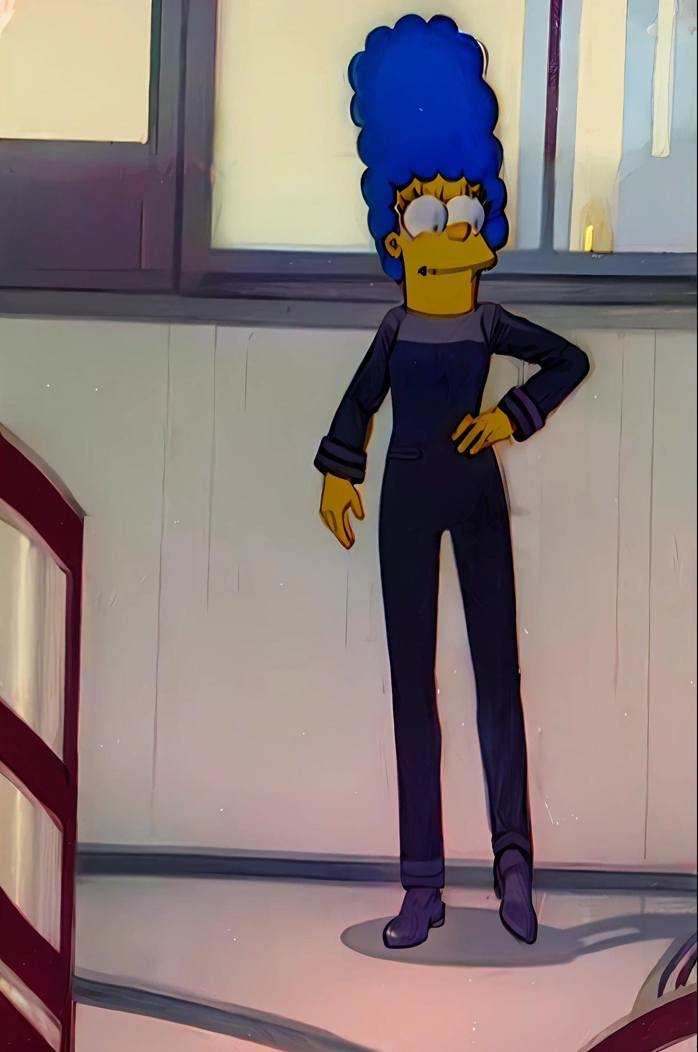marge simpson yellow skin ds9st uniform