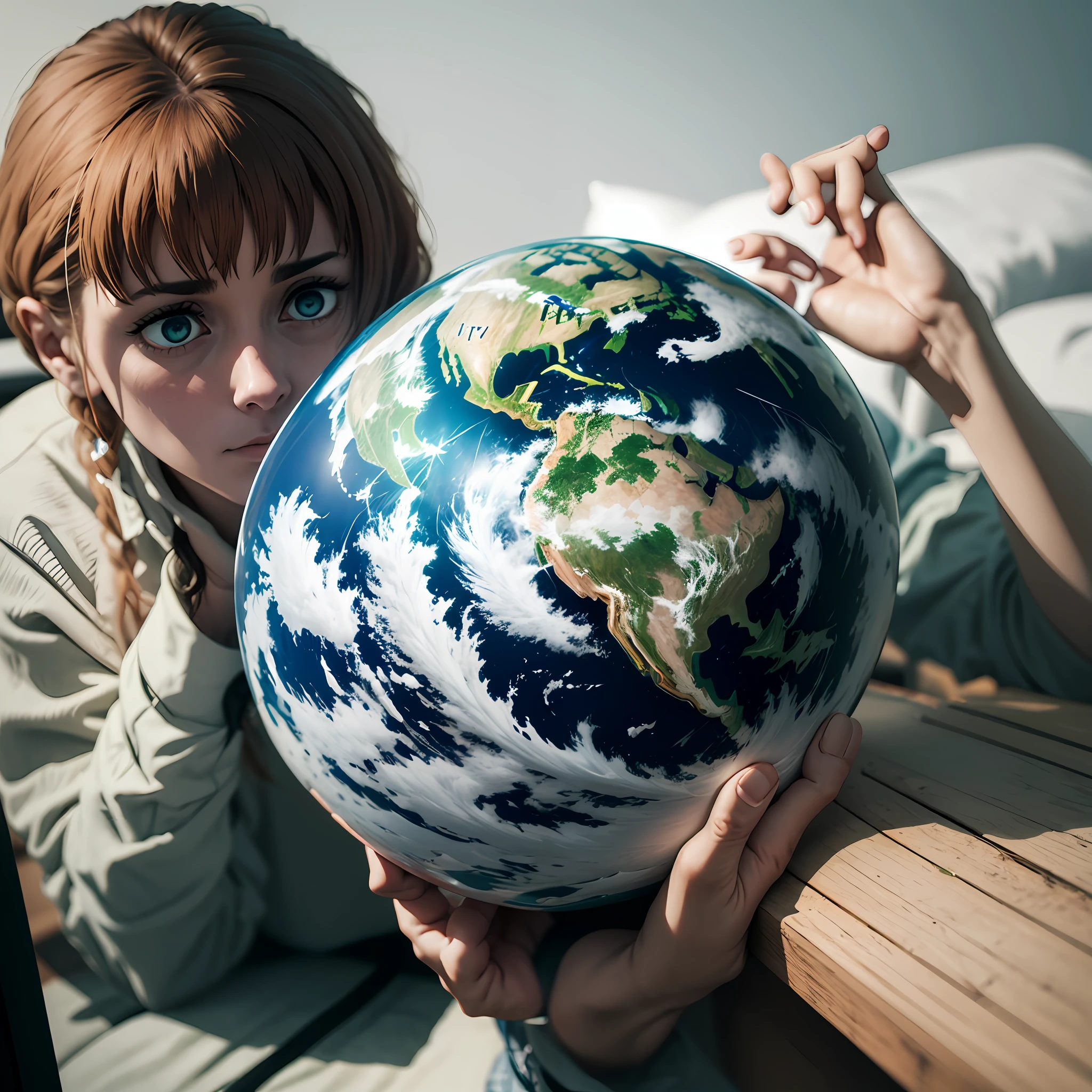 Crie um deus observando todo o universo local, imaginando como ira resolver o problema dos humanoide do planeta terra.