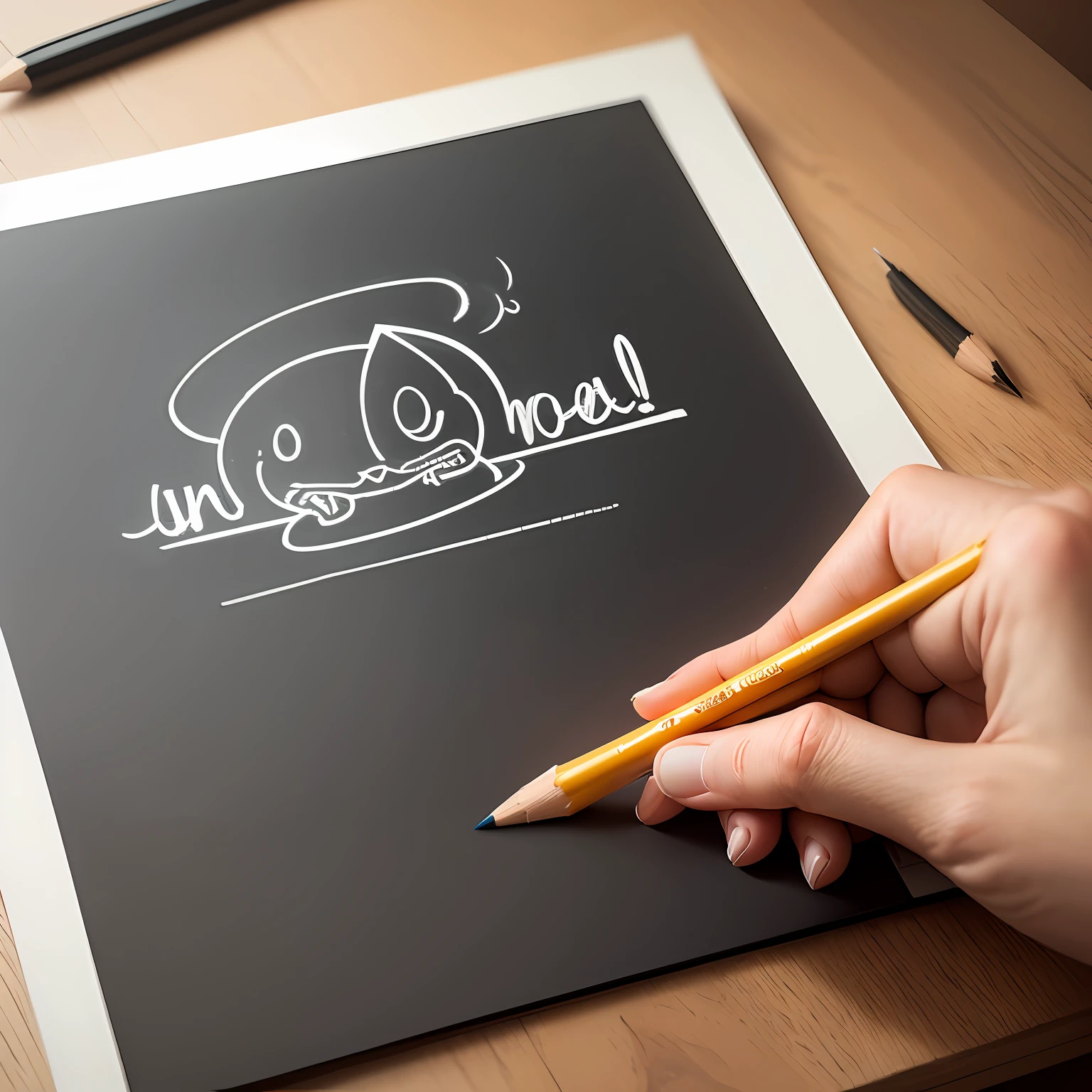 Give me a logo about the pencil --auto