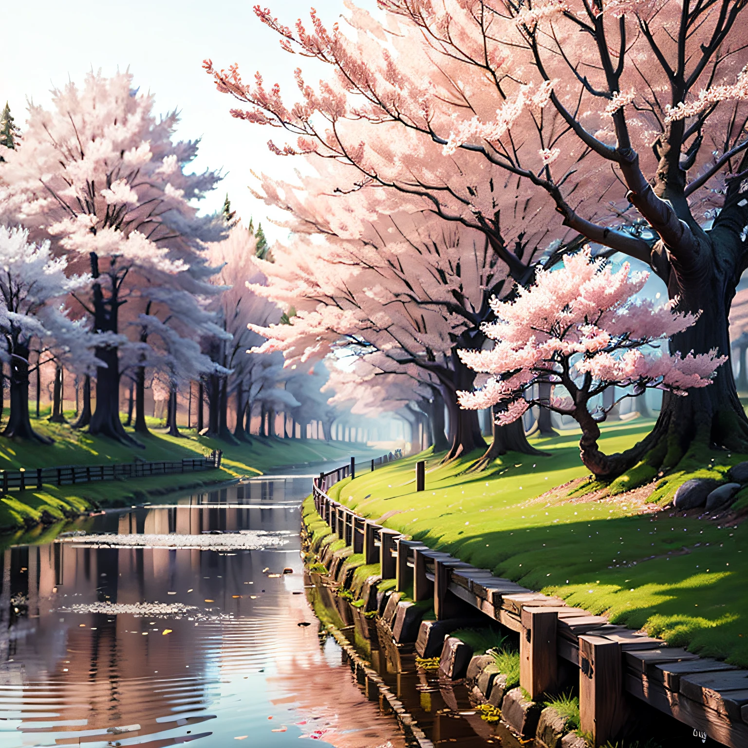 Cherry blossom scenery --auto