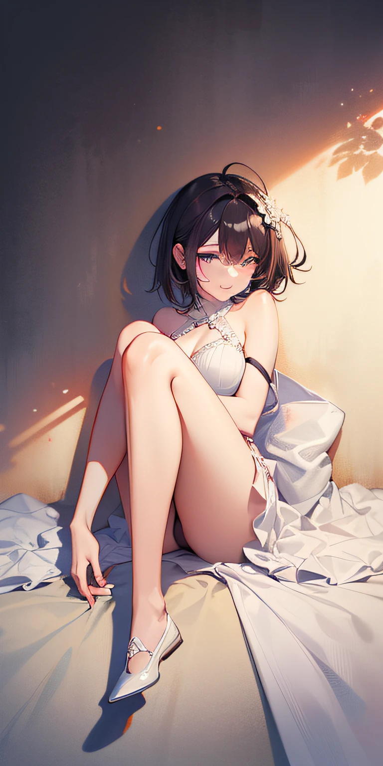 (byartistAlizaRazell:1.5),1girl,Absolutefield,Smoothskin,Exposelegs,fullbody,,unity8kwallpaper,ultradetailed,beautifulandaesthetic,beautiful,masterpiece,bestquality,