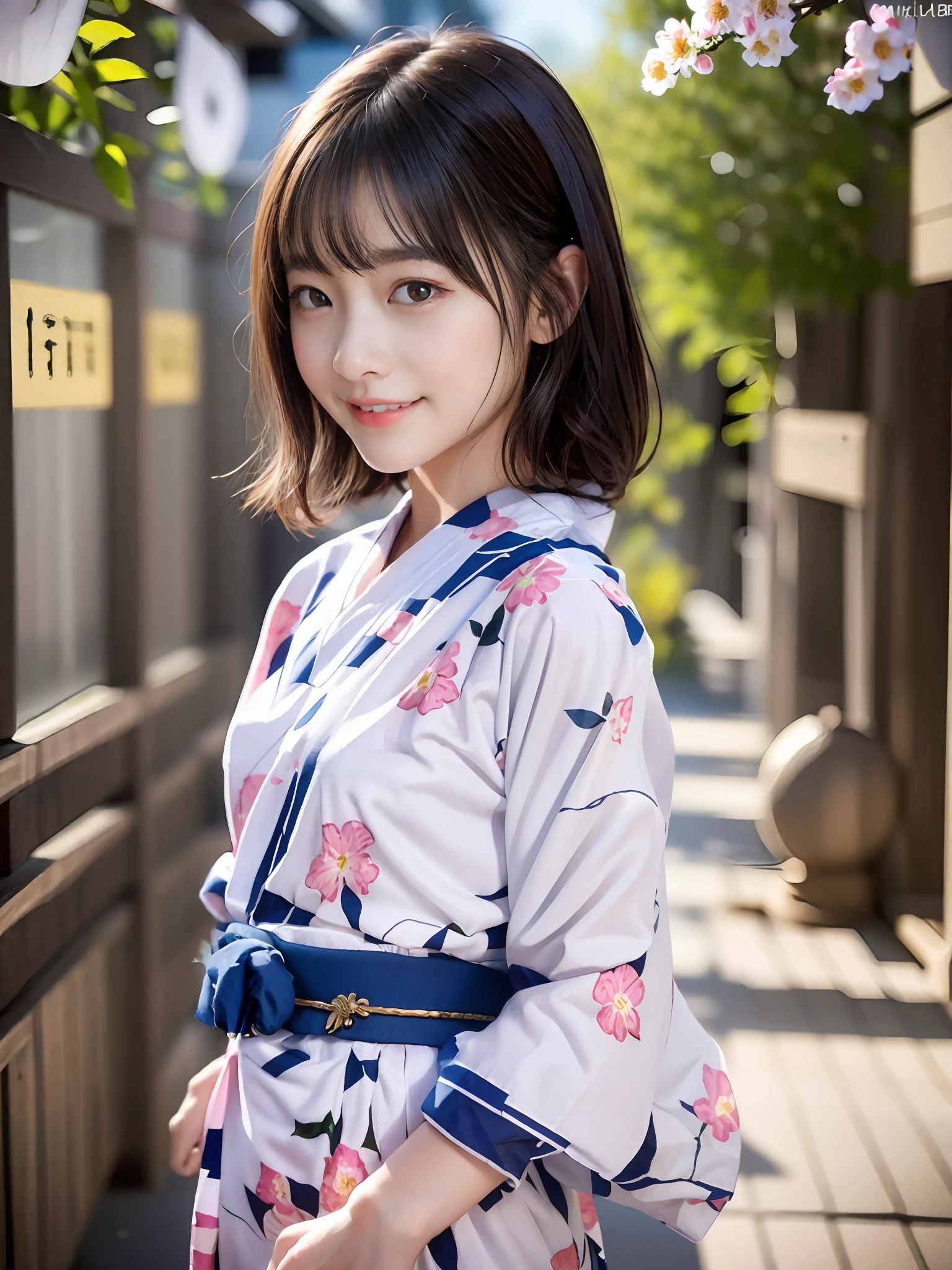 A thicker solid blue kimono obi