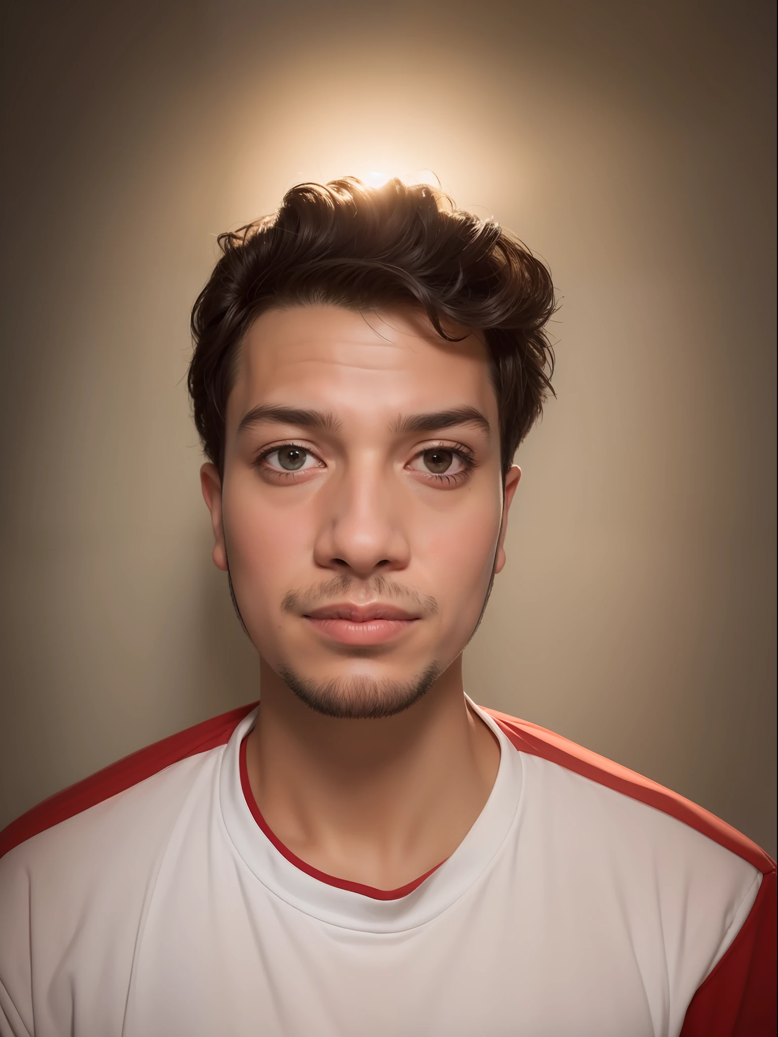 Handsome boy selfie, don't edit face let it be original