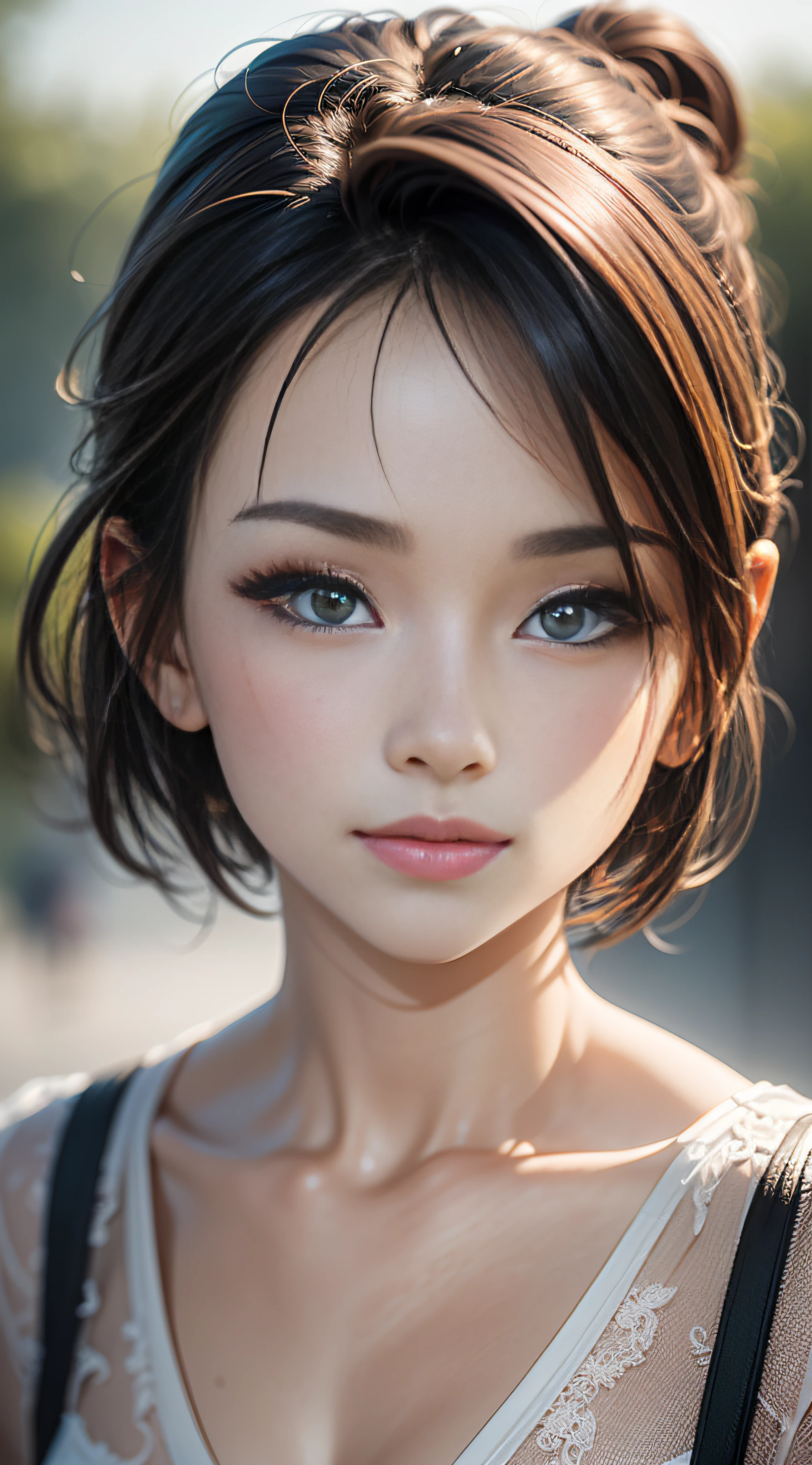 (yinchuan:1.5), close-up, masterpiece, best quality, raw photo, photorealistic, face, incredibly ridiculous, beautiful girl, cute, short hair, depth of field, high resolution, ultra detail, short blonde fine detail, highly detailed, highly detailed eyes and face, sharp pupils, realistic pupils, sharp focus, cinematic lighting