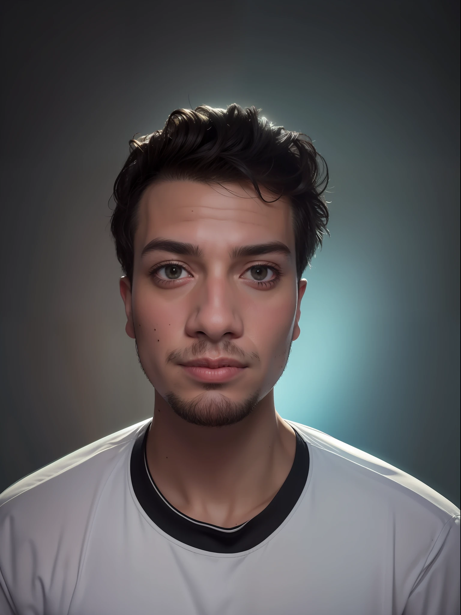 Handsome boy selfie, don't edit face let it be original, cyberpunk background , original face colour