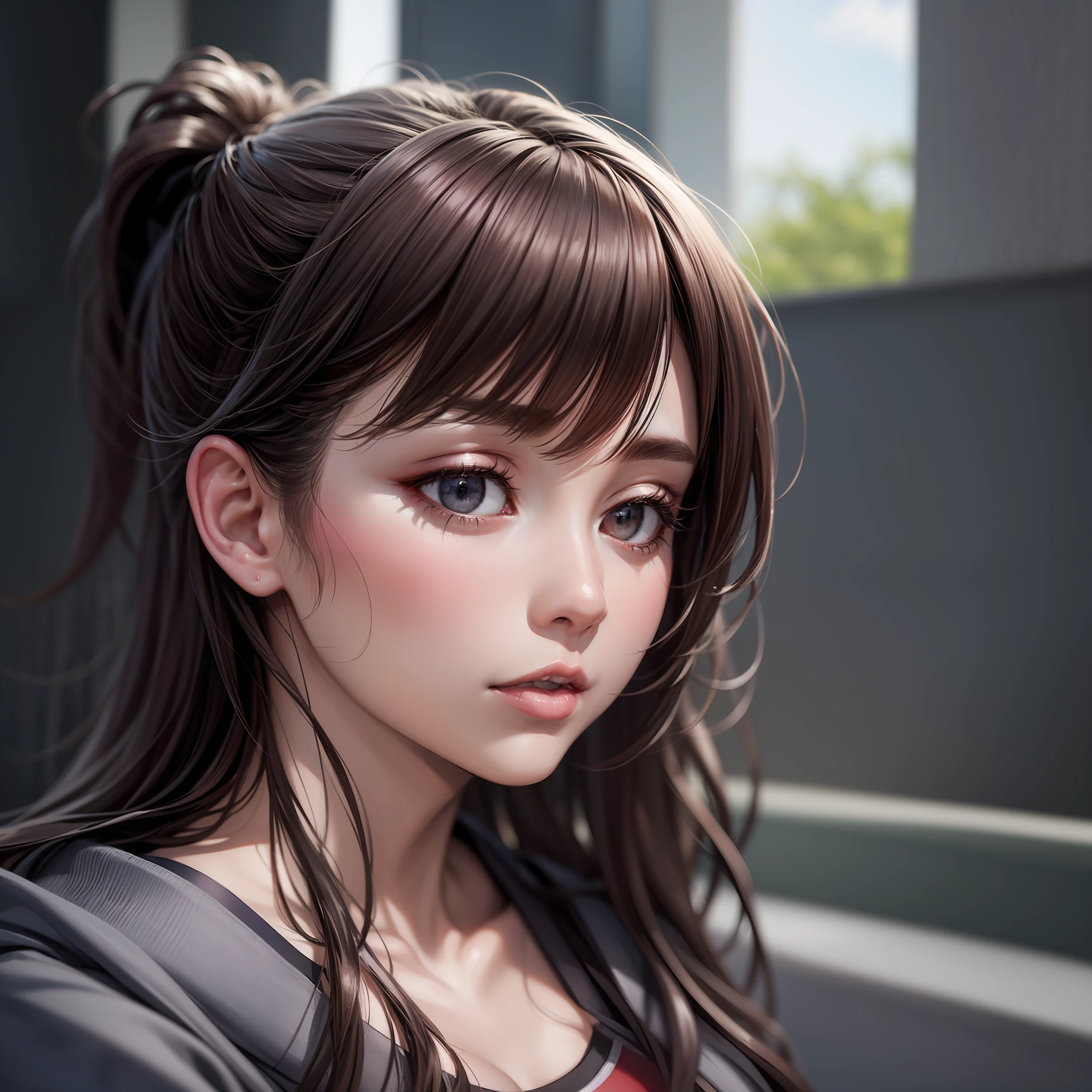 8k, RAW photo, best quality, masterpiece: 1.2), (realistic, photorealistic: 1.37), 1 girl, Japan,gym,sexy