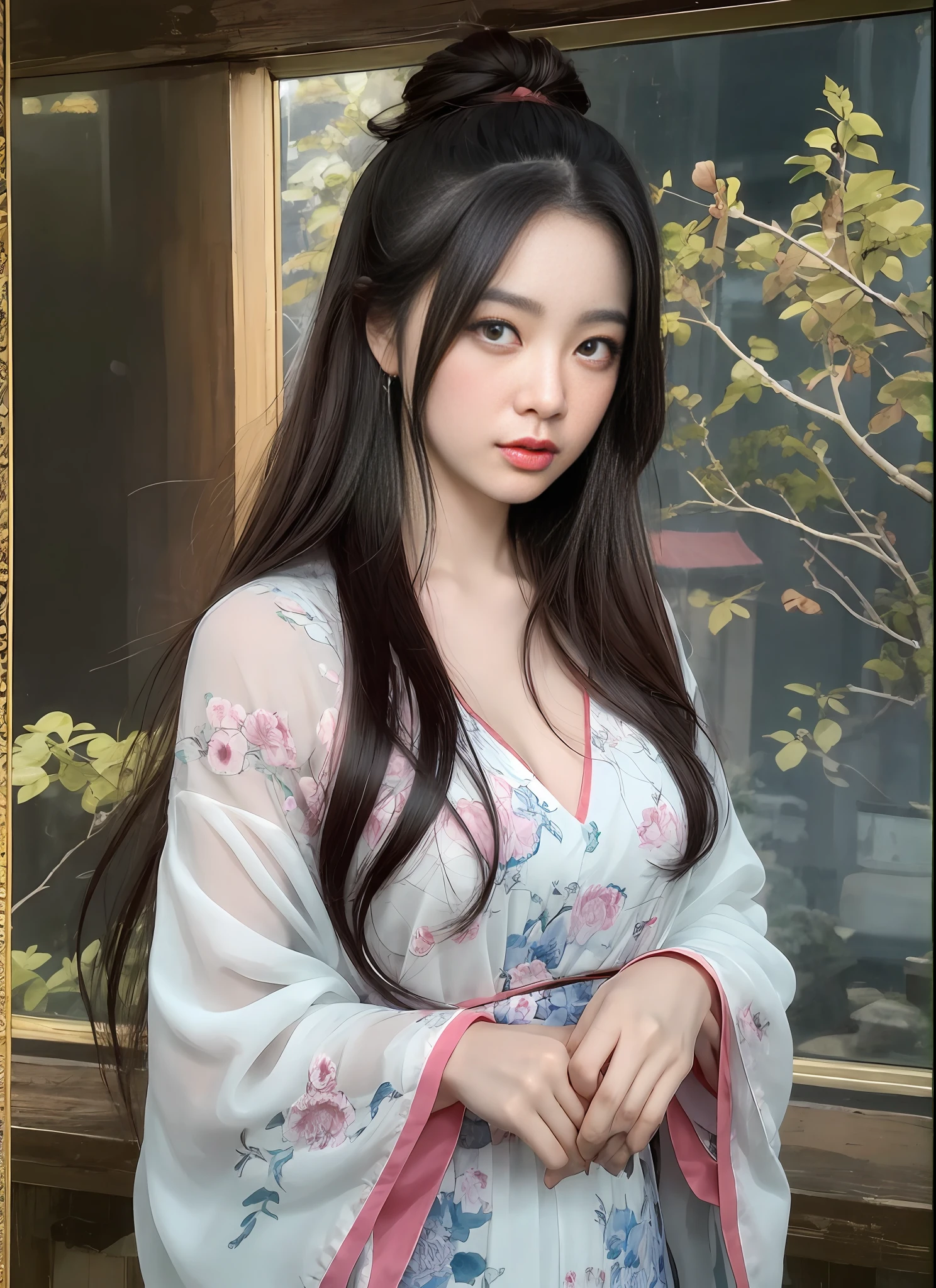 Top image quality、8K,dragon and wuxia heroine, in the style of traditional chinese landscape, frisky, chinse landscape, shilin huang, uhd image, miyamoto musashi, emilia wilk, quiet contemplation
[I did not use niji bot]- Met the requirements for best image quality、Generates dynamic images。 --ar 9:16 --niji 5