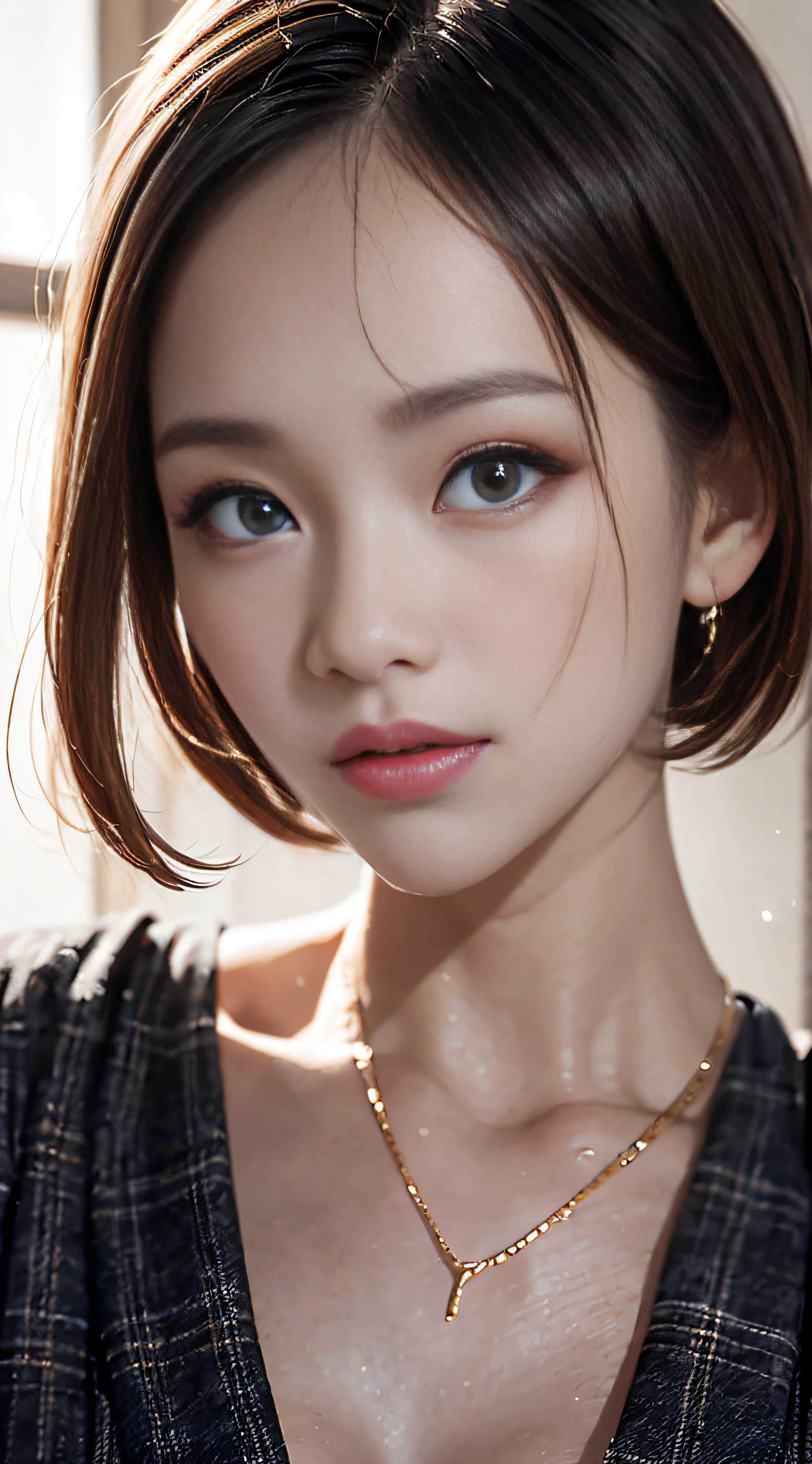 (yinchuan:1.5), close-up, masterpiece, best quality, raw photo, photorealistic, face, incredibly ridiculous, beautiful girl, cute, short hair, depth of field, high resolution, ultra detail, short blonde fine detail, highly detailed, highly detailed eyes and face, sharp pupils, realistic pupils, sharp focus, cinematic lighting