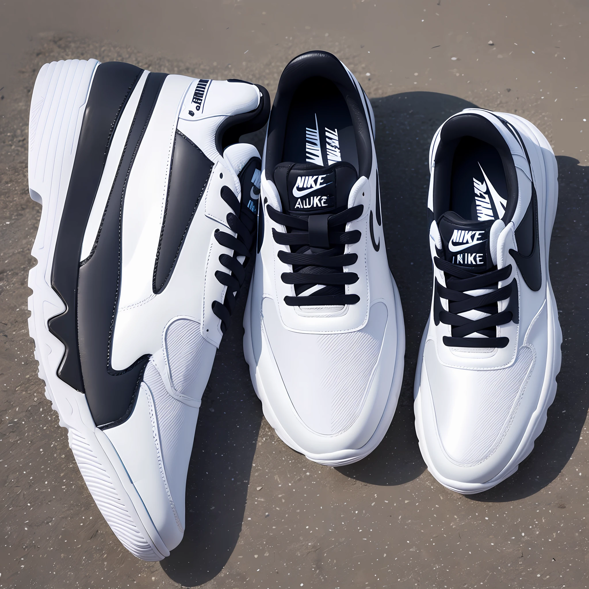 Generate some images of nike sneakers --auto