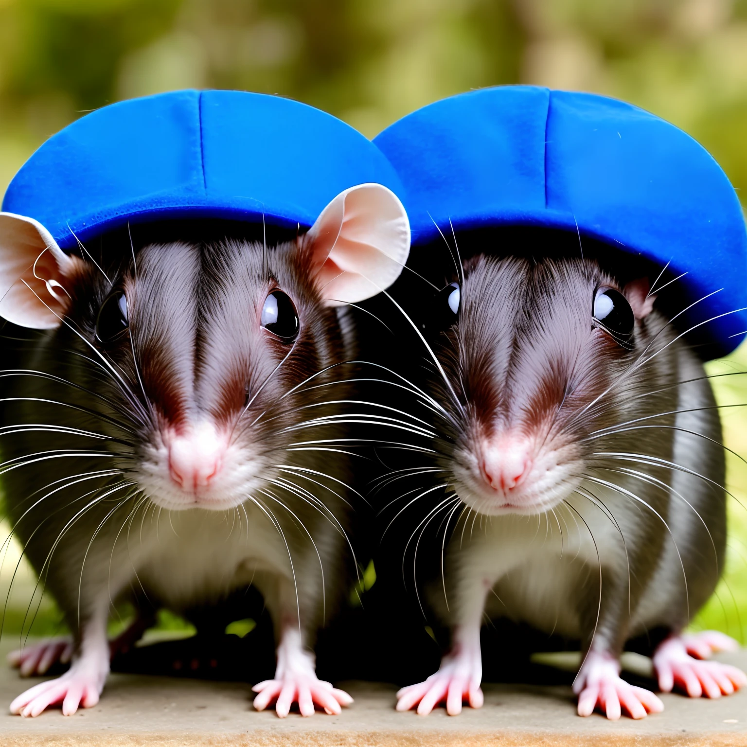 Rats with hats