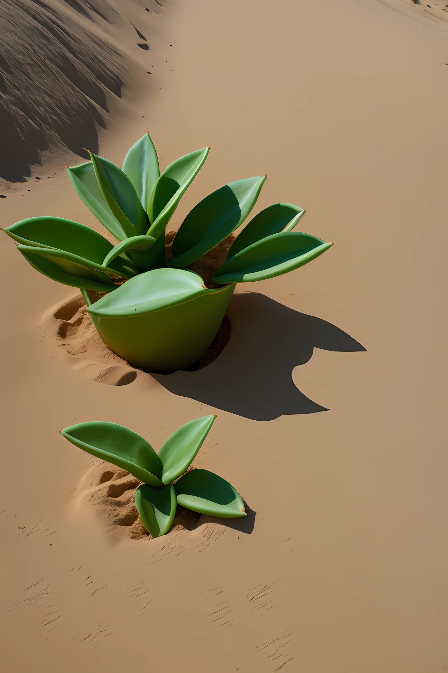 Sunshine, sand, waves, cacti