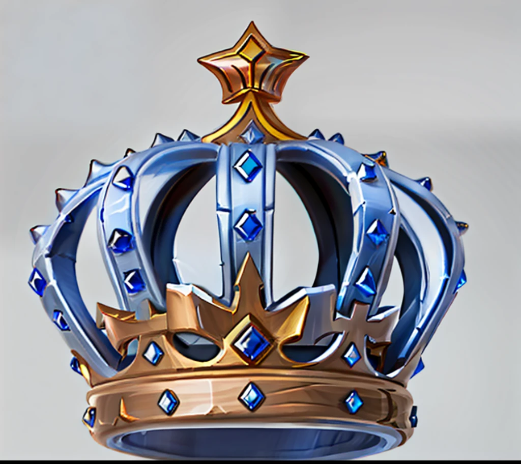 Cartoon Queen Crown,game icons,European and American cartoons,simple,4K,Queen's Crown,Cartoon icons,Minimalist,Gorgeous crown,jeweled,Silver crown