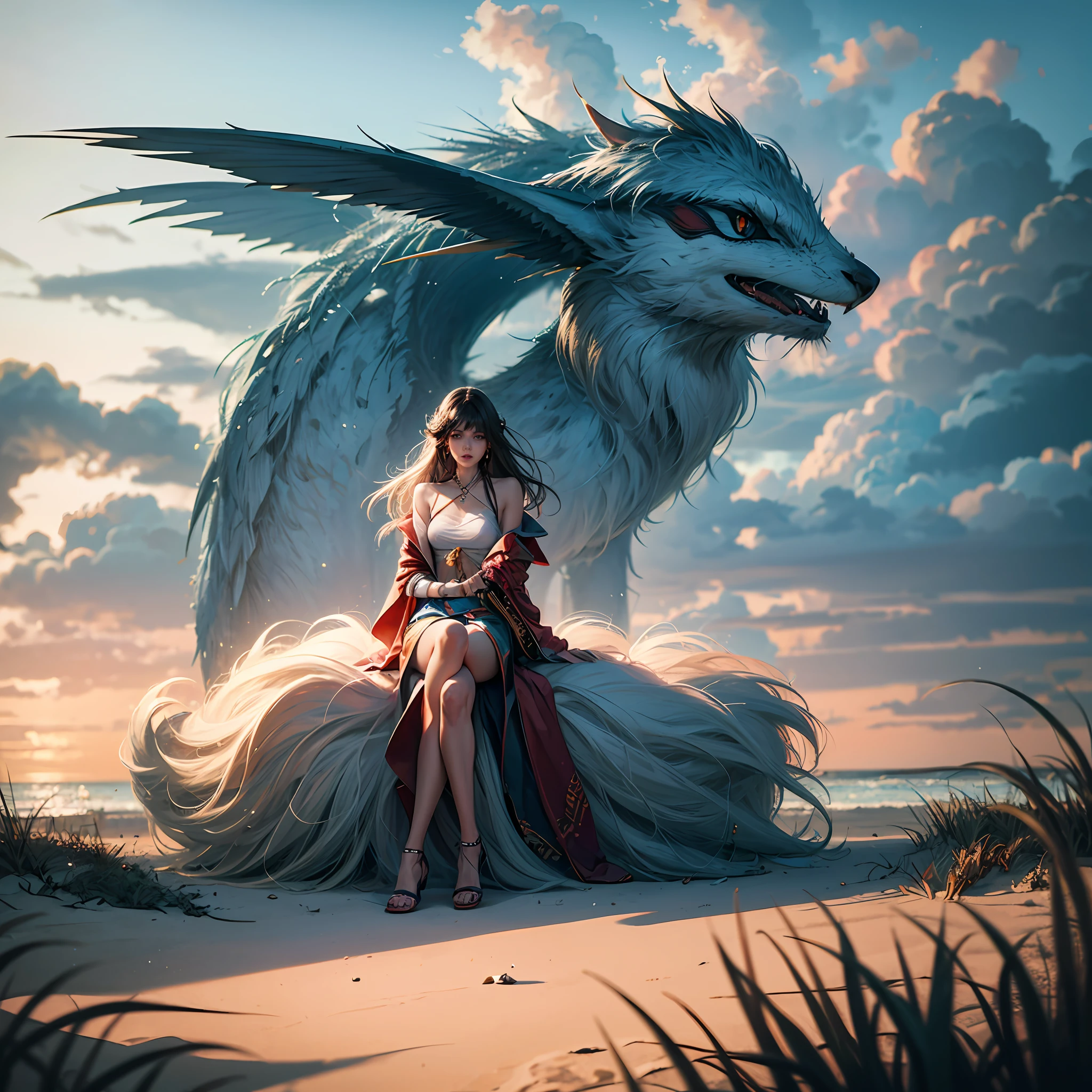beach，sunrays，heal，enmaided --auto