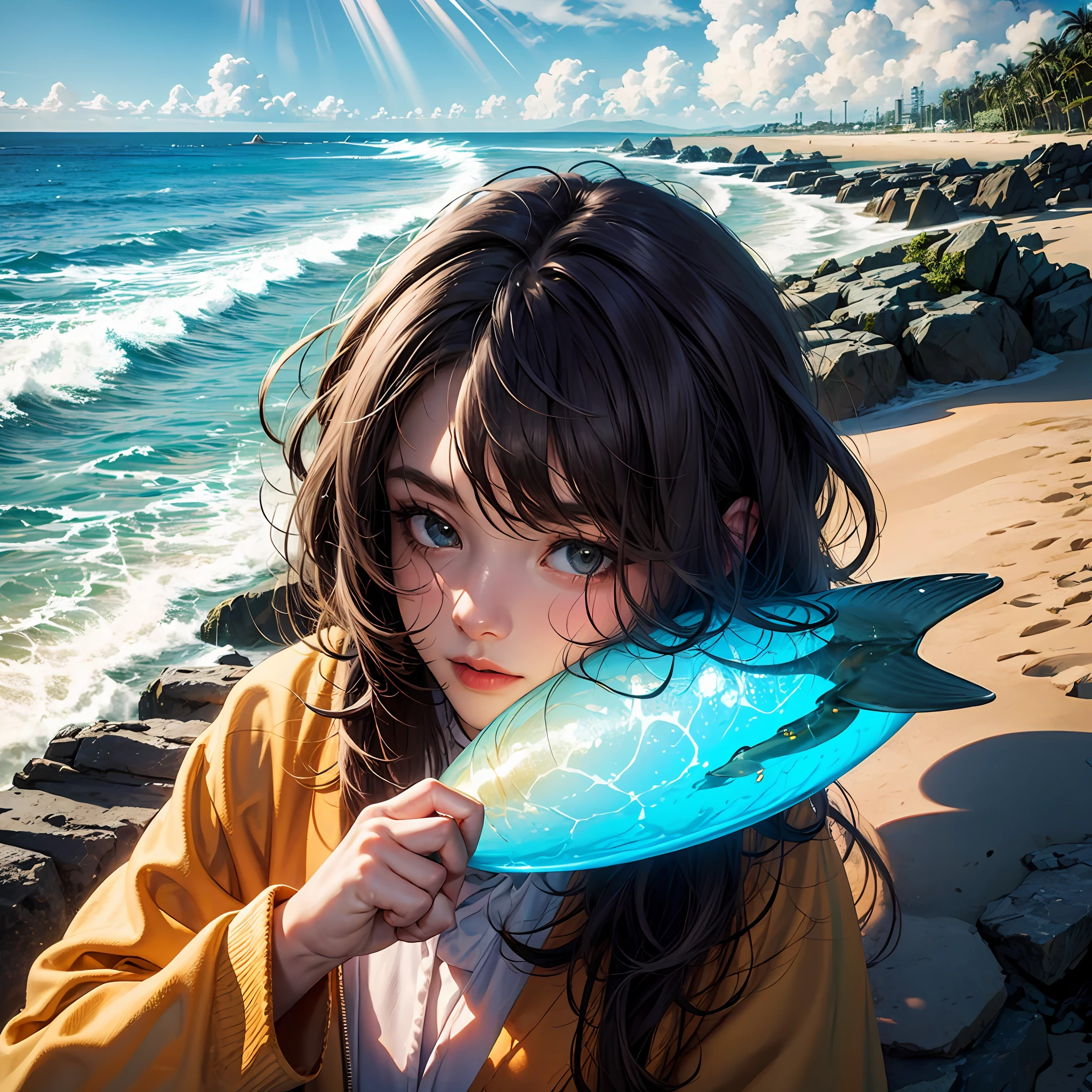 beach，sunrays，heal，enmaided --auto