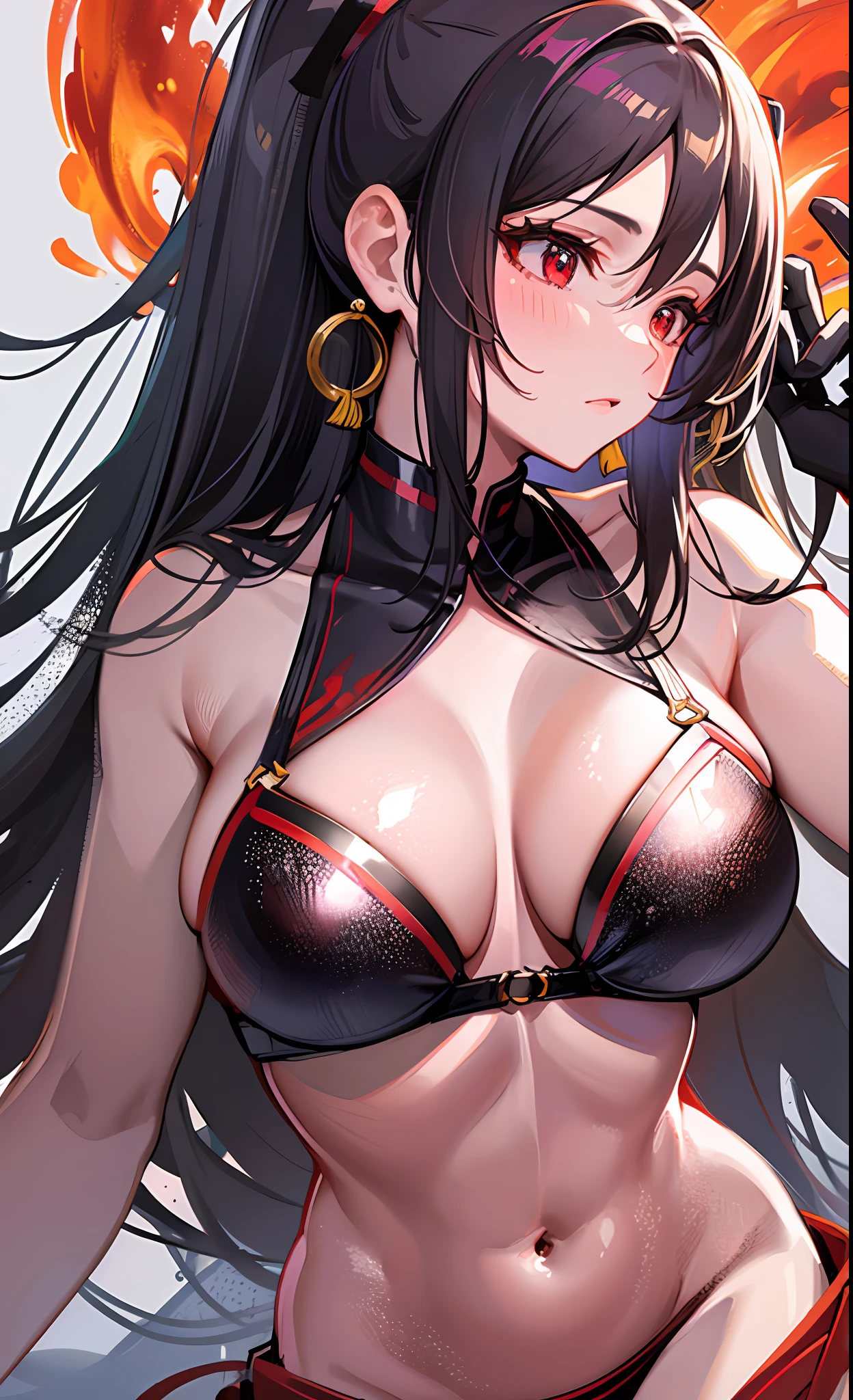 More details,More real *Identical replication with precise details and flawless quality*.
Optimized Prompt2: Hot and not knowing the fire dance *mai shiranui*。