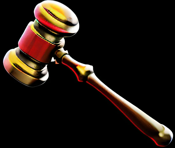 Black background hammer mallet, judge,Digital Art Digital augmentation