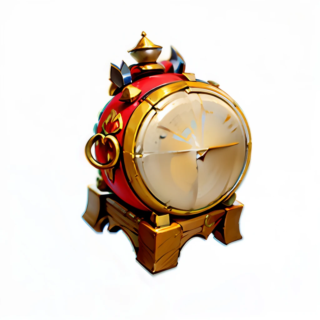 antiquity,Close-up of Mongolian war drums,There are spear weapons on it, item art, gong, game icon asset, Drums, Onmyoji detailed art, 3 d icon for mobile game, onmyoji, barrel chested, Unknown, mouse with drum, longspear, rpg item, game assets, epic legends game icon, mobile game asset, game icon stylized