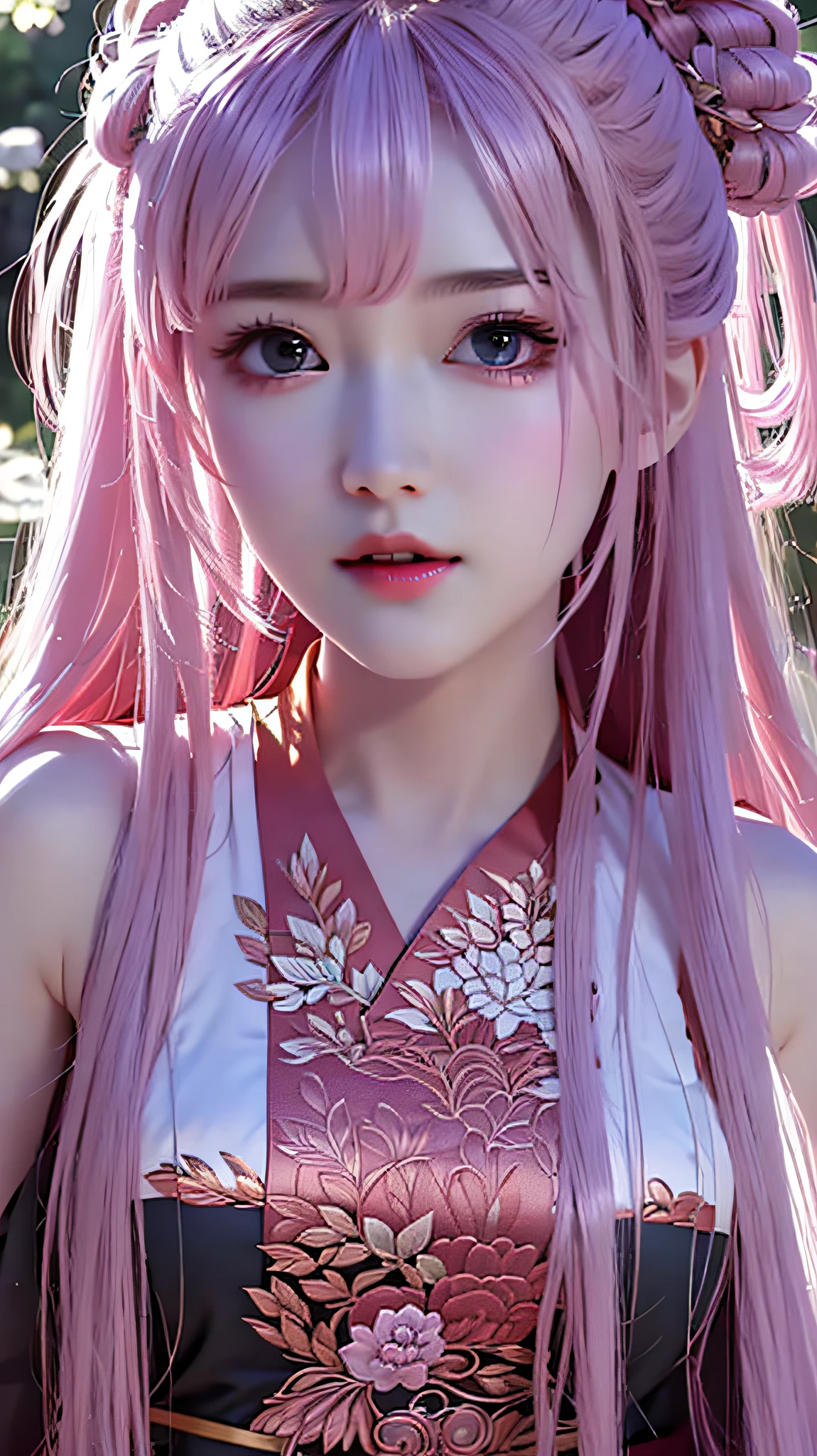 Anime girl with pink hair and horns, demon anime girl, Detailed digital anime art, beautiful succubus, photorealistic anime girl rendering, Fanart Meilleure ArtStation, IG model | Art germ, artwork in the style of guweiz, Deviantart ArtStation CGSCOSIETY, 2. 5 D CGI anime fantasy artwork, Smooth anime CG art --auto