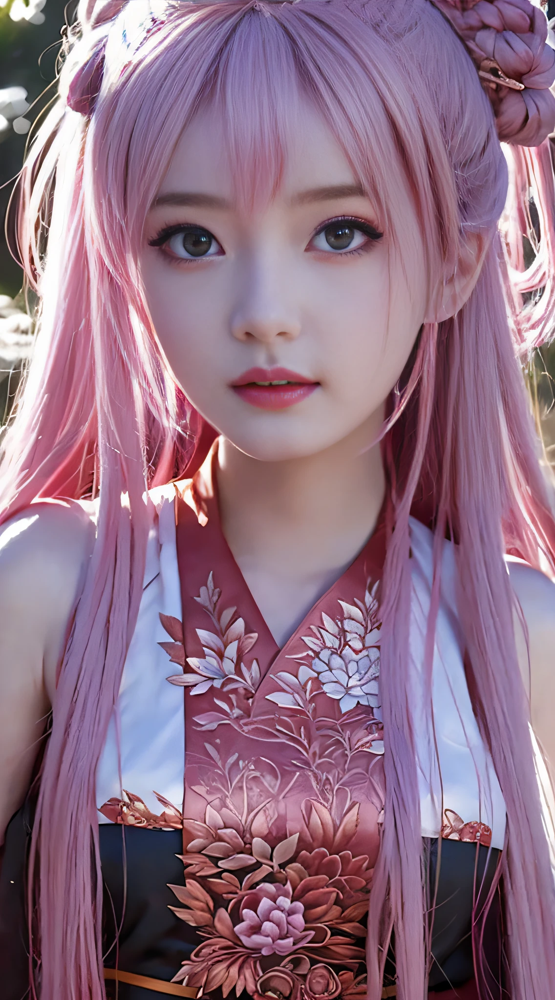 Anime girl with pink hair and horns, demon anime girl, Detailed digital anime art, beautiful succubus, photorealistic anime girl rendering, Fanart Meilleure ArtStation, IG model | Art germ, artwork in the style of guweiz, Deviantart ArtStation CGSCOSIETY, 2. 5 D CGI anime fantasy artwork, Smooth anime CG art --auto