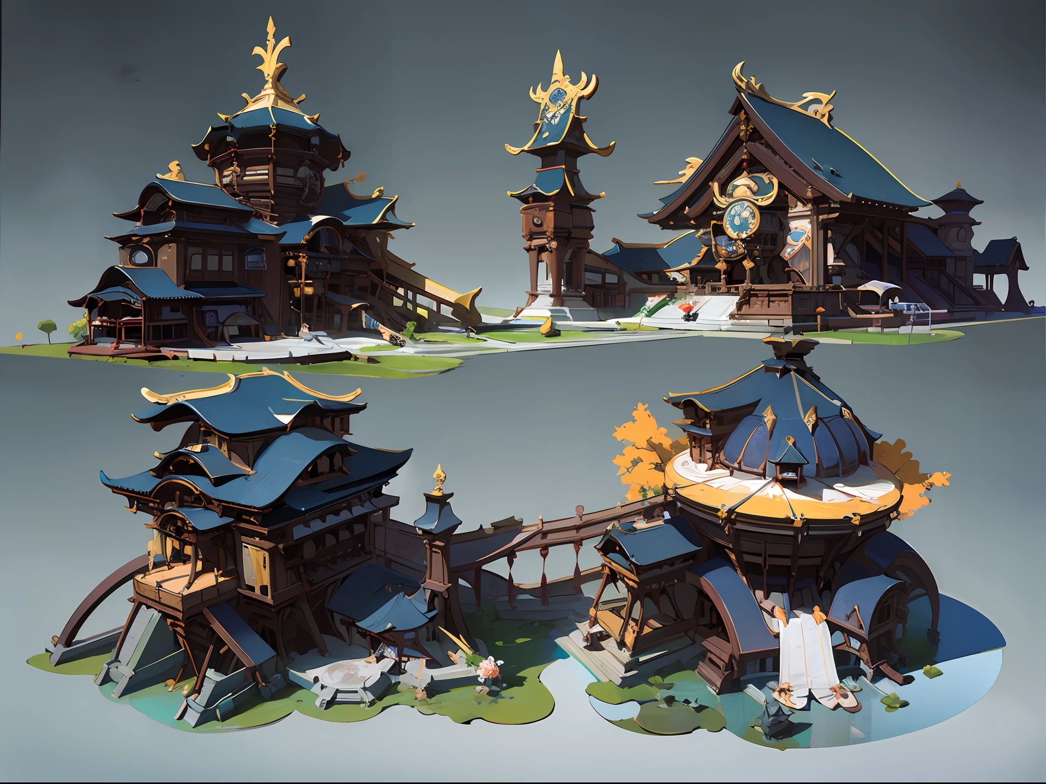 Game Academy，game icons，Ethno-style architecture，Structurally sound、high-definition details，game icons，perfect works，（The Masterpiece，Top best Quality，best qulity，officlal art，Beauty and aesthetics：1.2），（8K，best qulity，The Masterpiece：1.2）