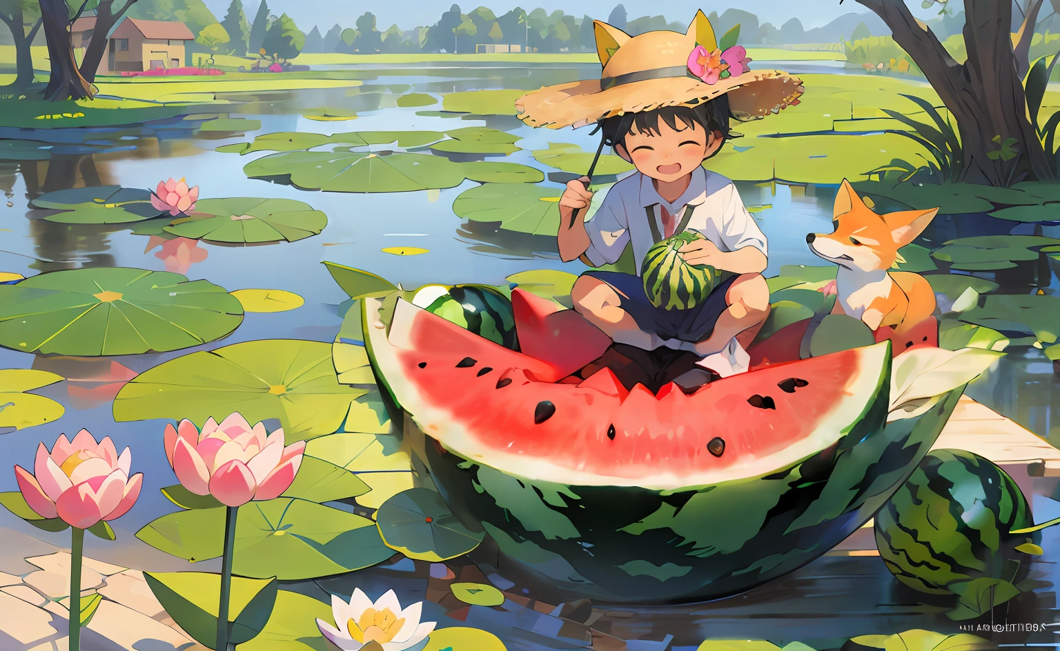 Watermelon bowl,right structure