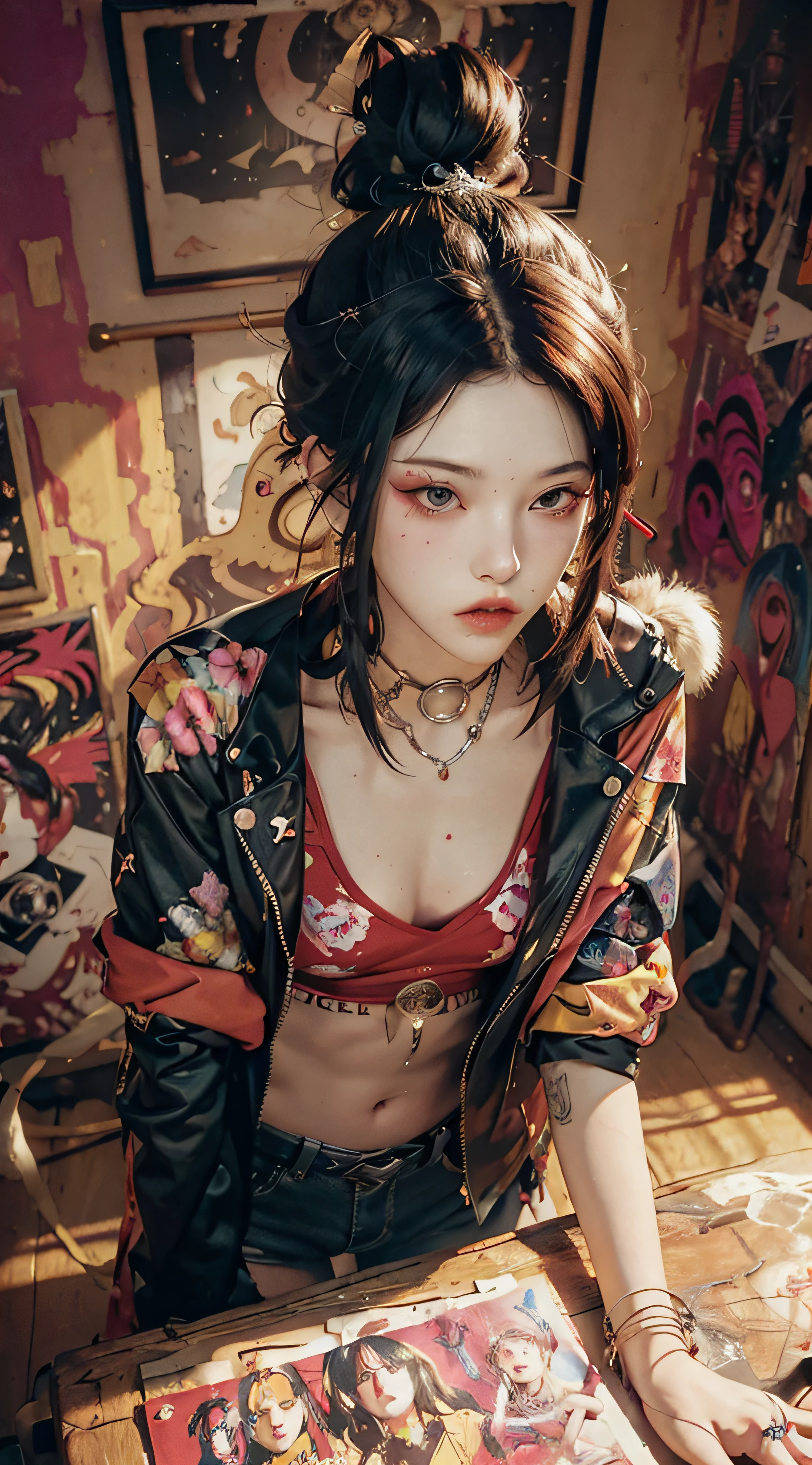 Creative expression Inspiration: punk rock music, counterculture icons, avant-garde art movements Character traits: bold, bold, unconventional.