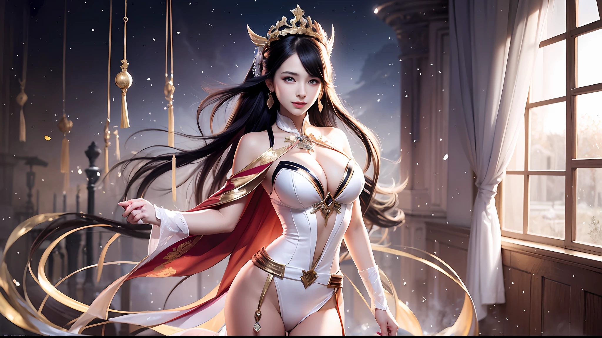 Pintura de una mujer en bikini y un vestido fluido, Karol behind UHD, Fantasy Woman, Diosa del Mar, beautiful fantasy art, goddess of the ocean, inspirado, very beautiful fantasy art, beautiful fantasy maiden, Hermosa obra de arte digital, fantasy art behance