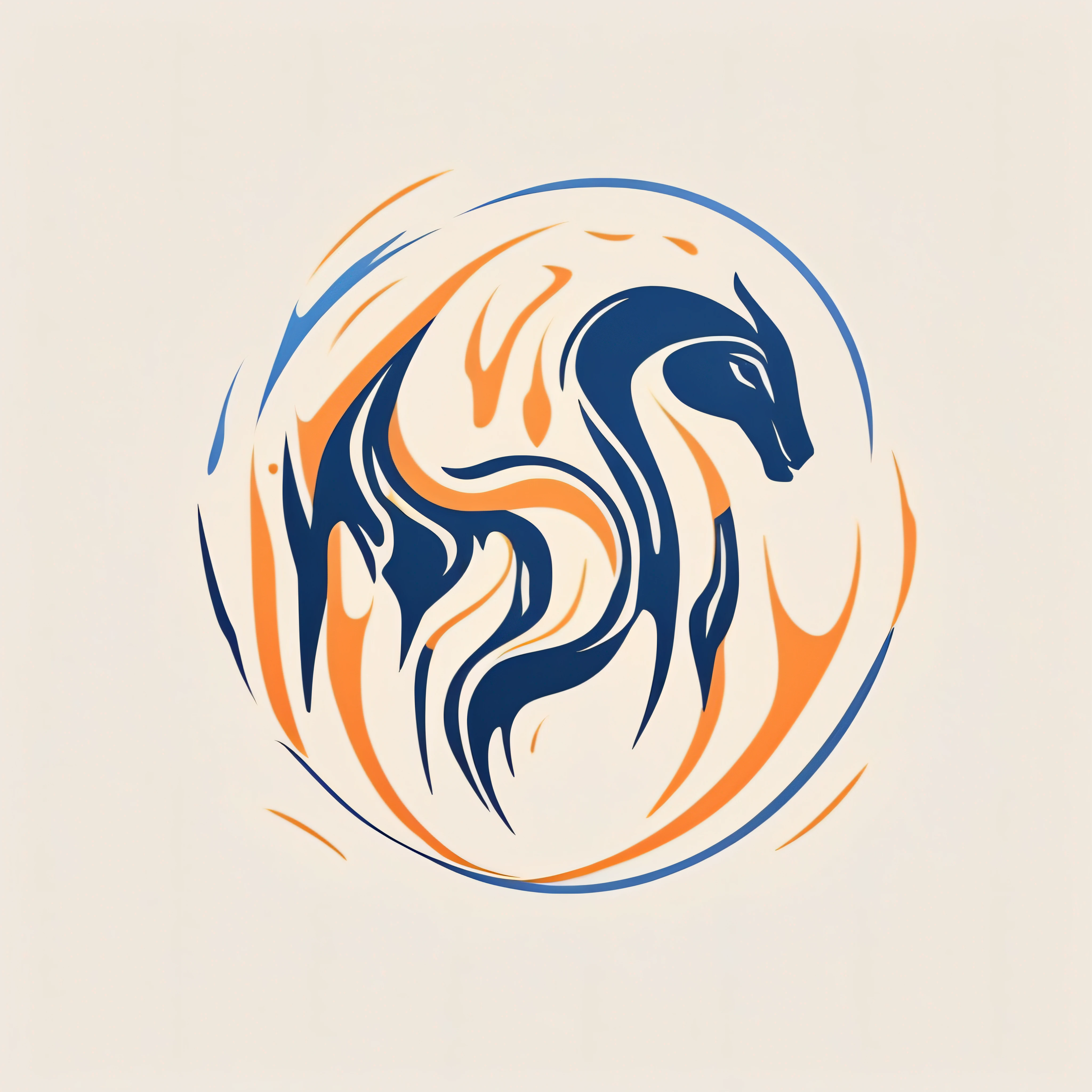 logo, vector, logo design, vector, simple, flat, icon, minimalism, well-defined lines and contours, centralized, a fantastic animal Pégamante, atistas James Jean.