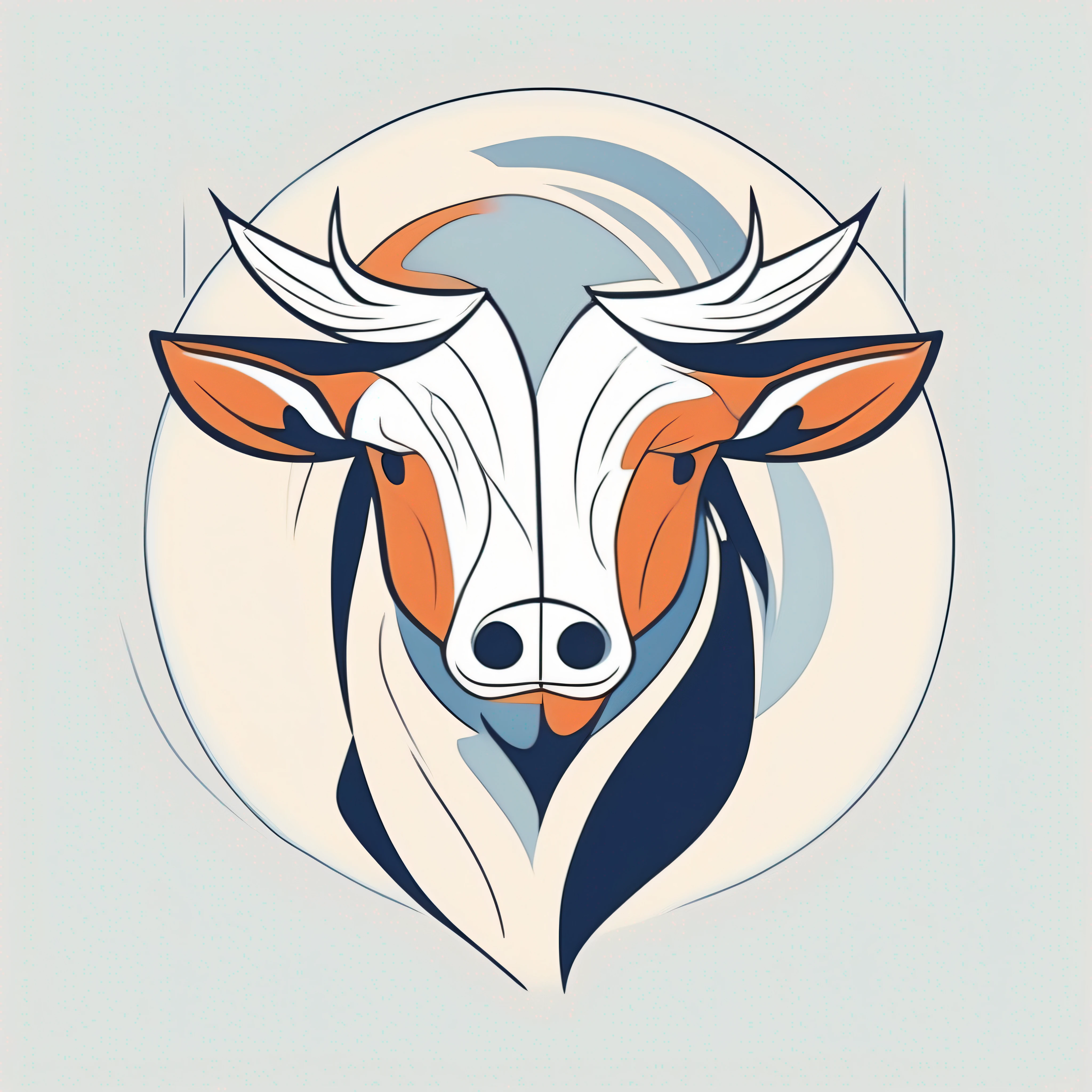 logo, vector, logo design, vector, simple, flat, icon, minimalism, well-defined lines and contours, centralized, a fantastic animal Pégamante, atistas James Jean.