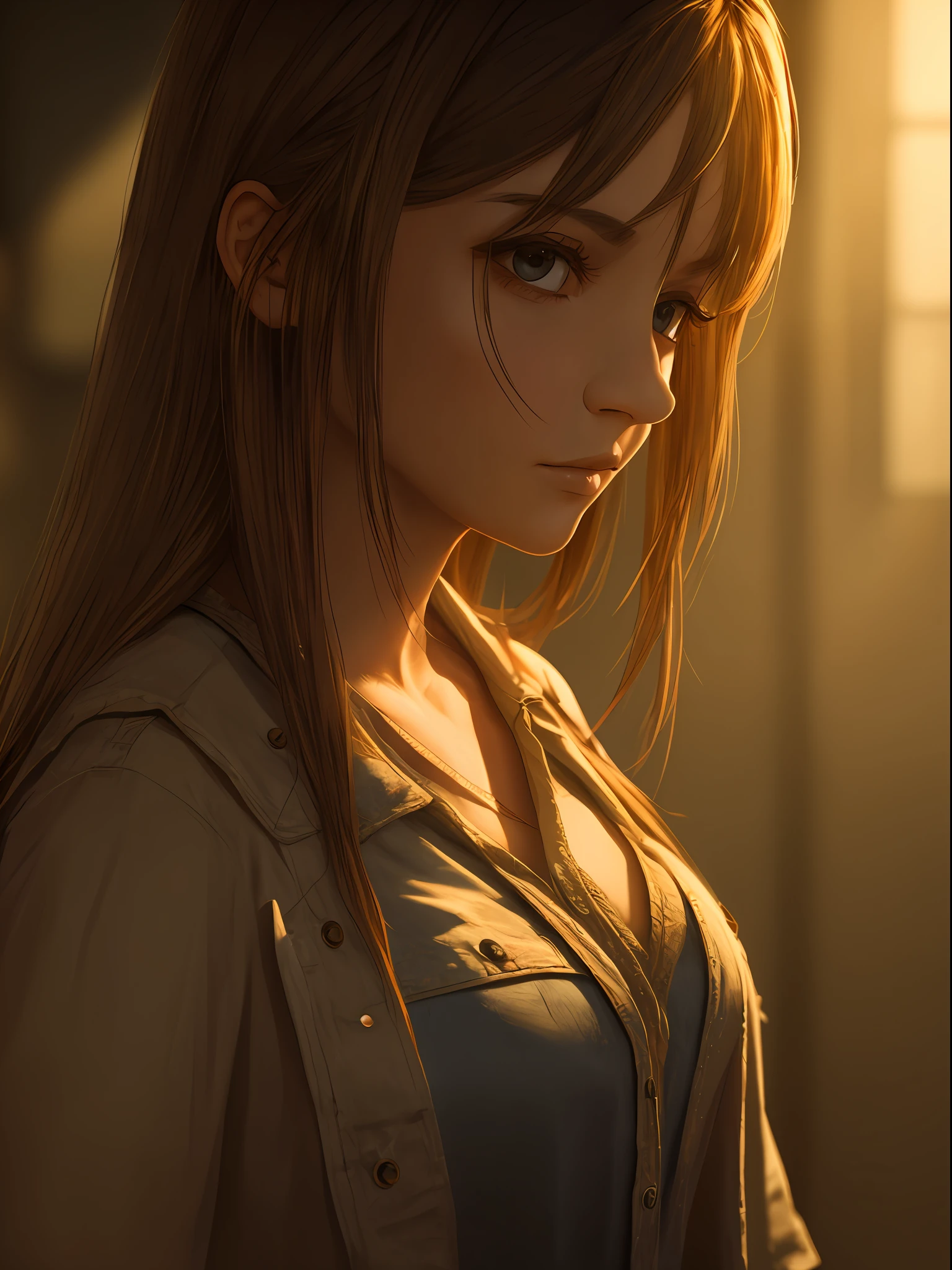 Masterpiece, Best Quality, High Quality, HD, High Quality Textures, High Quality Shadows, High Detail, Realistic, Cinematic Light, Side Light, Lens Vignetting, Ray Tracing, Sharp Focus, --auto