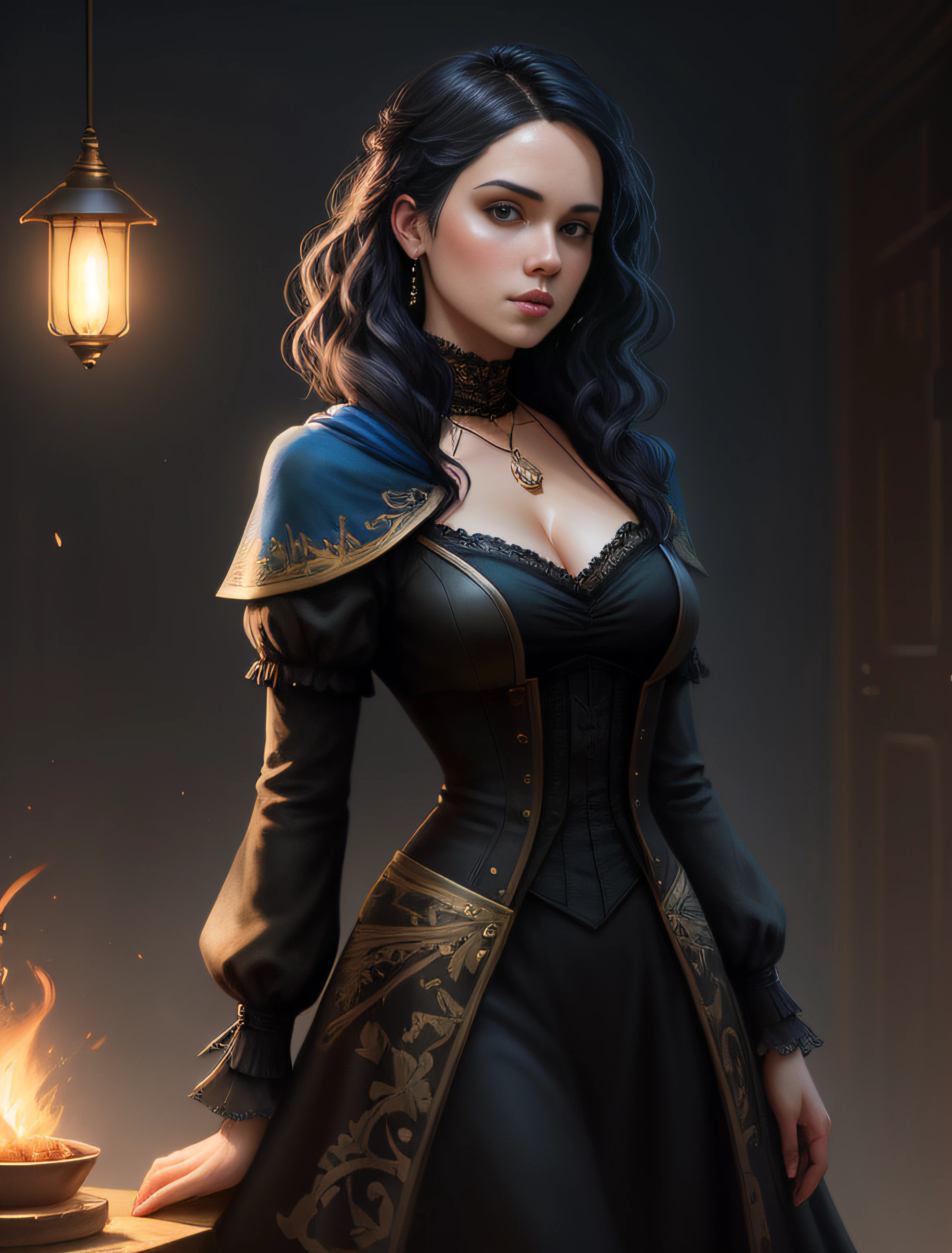 Yennefer de Vengerberg, gold and black spirit animal art digital art, arte por cheryl griesbach Jean-Baptiste Monge estilo, brilhante, bonito, splash, brilhante, cute and adorable, filigrana, Rim lighting, luzes, extremamente, magia, surreal, fantasia, arte digital, wlop, artgerm e james jean, trending in artstation, sharp-focus, Studio photo, detalhes intrincados, altamente detalhado, por greg rutkowski, 8k uhd, dslr