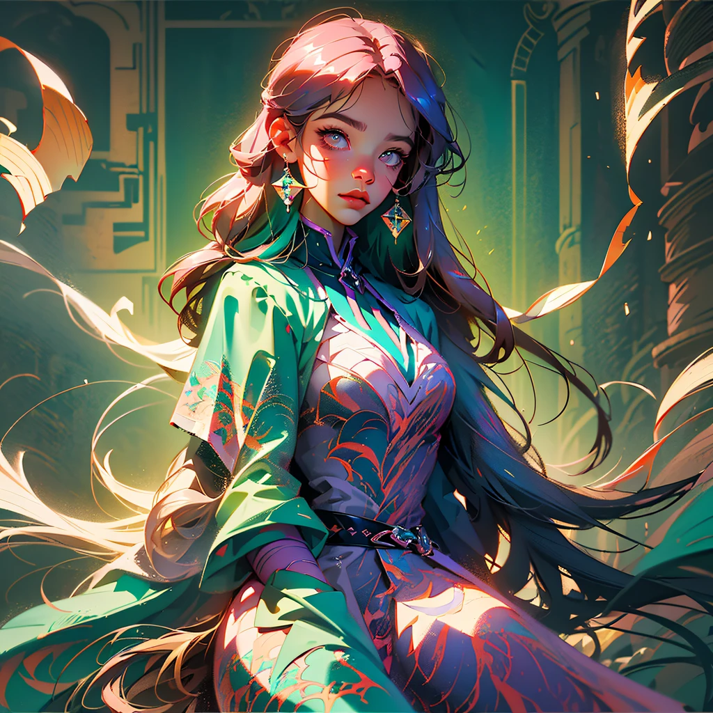 full length body shot,(((ultra warm bright pastel colors))), orange pink white colors, sharp focus, ultra high contrast, lut, ultra insane high resolution intricate textures, texture indentation, there is a gorgeous girl standing on sand wind in the hair, (((((Charlie Bowater, art by Alena Aenami, art by Albert Bierstadt, art by Carne Griffiths))))), luminism, light placement art, octane render, ultra intricately detailed, ultra maximalism, romanticism, 2.5D Parallax Effect, backlight