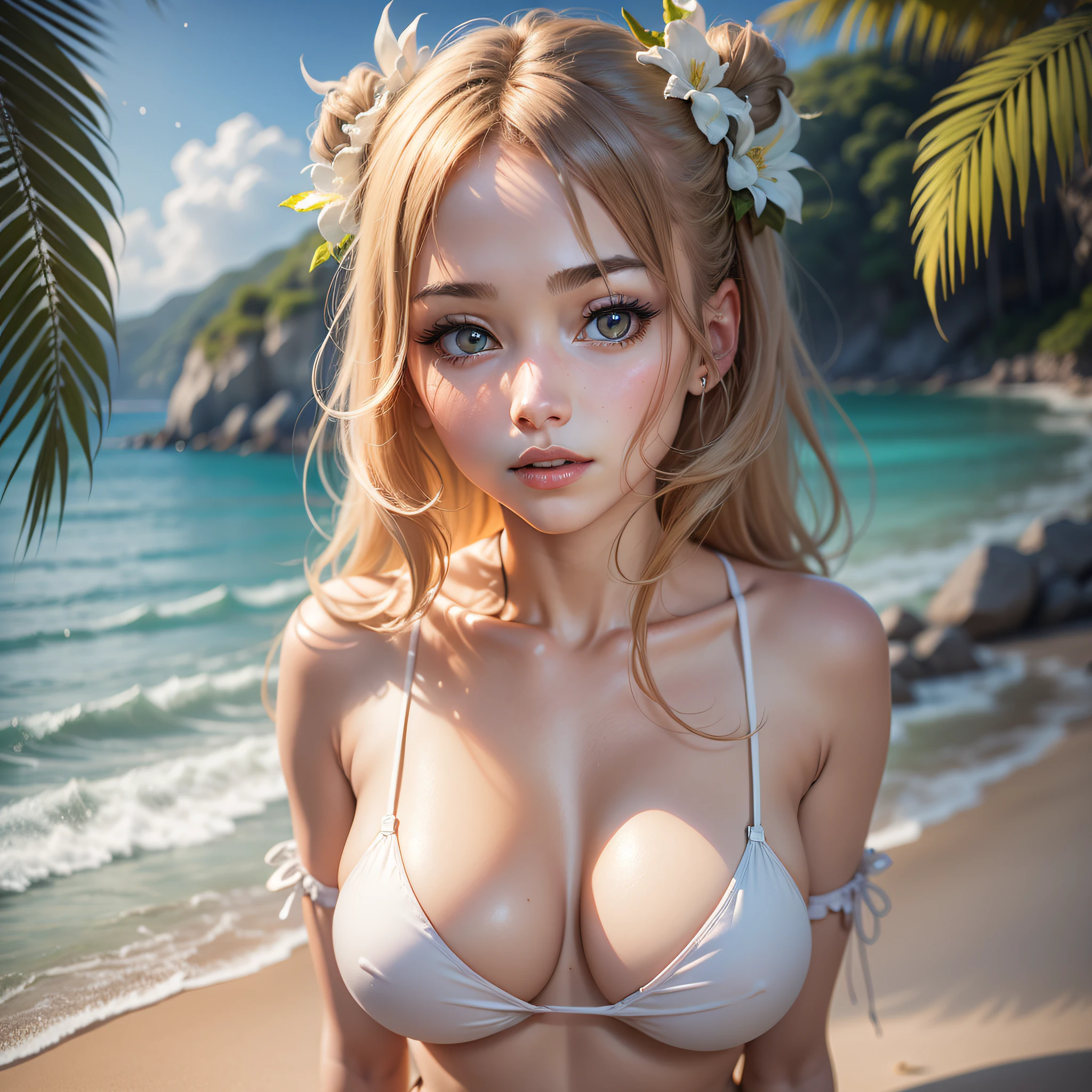 [(white background:1.5),::5] hexagon,
(unparalleled masterpiece),( ultra realistic 8k CG),( perfect artwork), (perfect female figure),( mature female), (narrow waist),  ( clean), (beautiful face), (pure face),  (shiny skin), ( intricate detail), (),(  gorgeous),((illustration)), (dynamic angle), (colorful),  (detailed), (best quality), (best shadow), (ultra-detailed), (masterpiece:1.5), (cute face), (anime style), (solo), (sparkling eyes),nsfw,medium breasts, (detailed background,beach,sea,),(bikini,sunlight, )