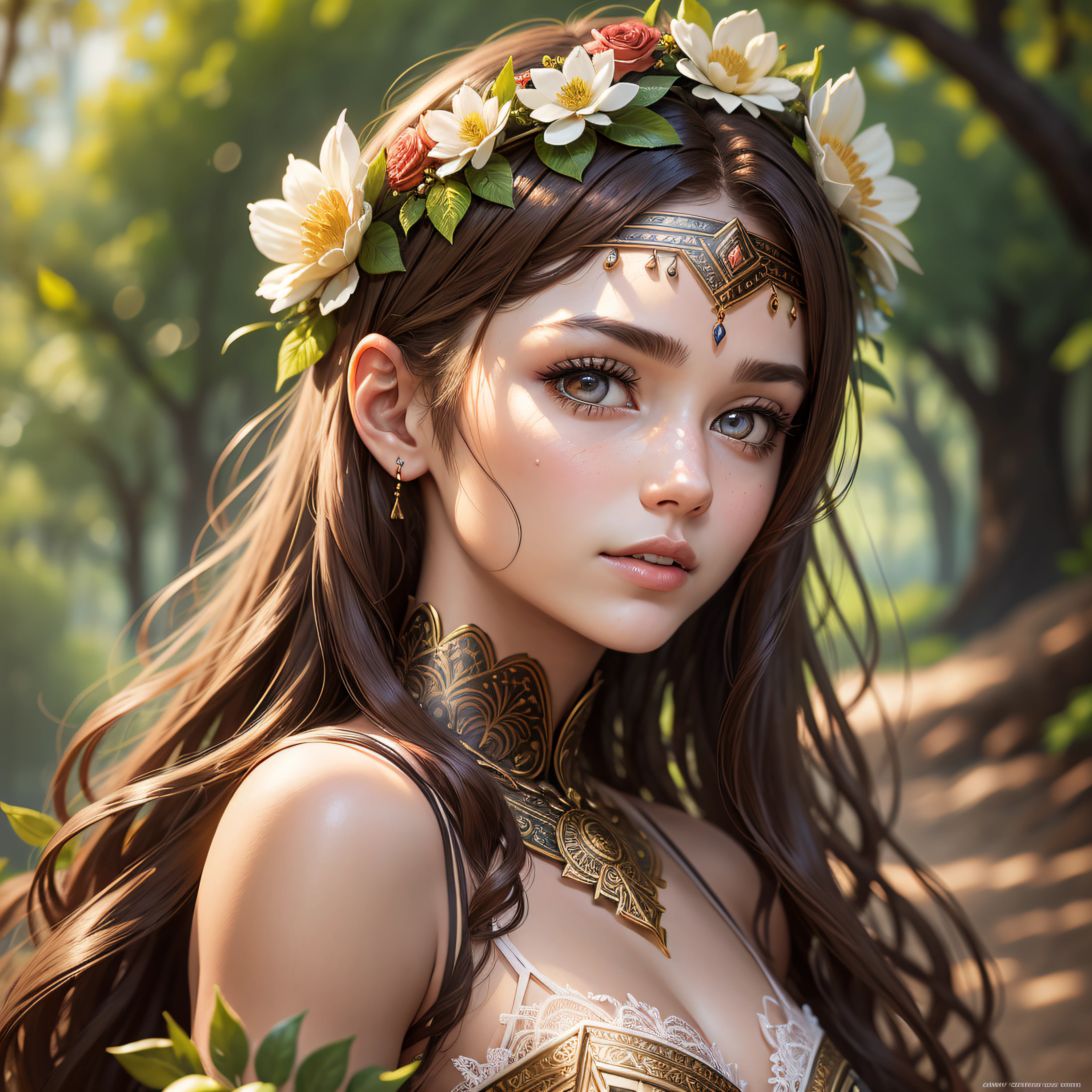 Queen of Spades, tarot card, digital art, fantasy, beautiful, dark, close up of a european woman, black hair, bright blue eyes, winter forest, natural skin texture, 24mm, 16k resolution, soft cinematic light, RAW photo, photo realism, photo realistic, intricate, elegant, highly detailed, sharp focus, ((((cinematic look)))), soothing tones, insane details, intricate details, hyper detailed, low contrast, soft cinematic light, dim colors, exposure blend, hdr, faded