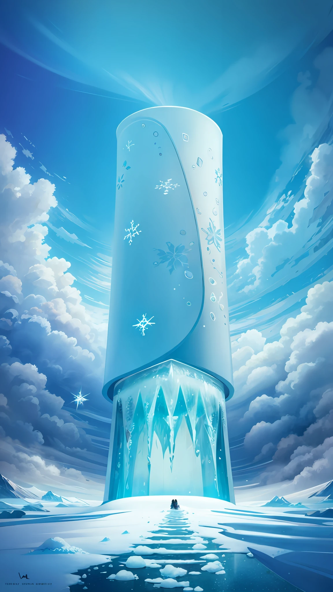 The Masterpiece,best qulity,Ultra Verbose,(RAW photos,Lifelike,photograph of a),Ice crystals,ice shards,flocos de neve,8K UHD,digital DSLR camera,(Lifelike),Micrograph of film grain,detailed backgorund,Snowy mountains in the distance,white cloud,Ice,Snow and ice plants